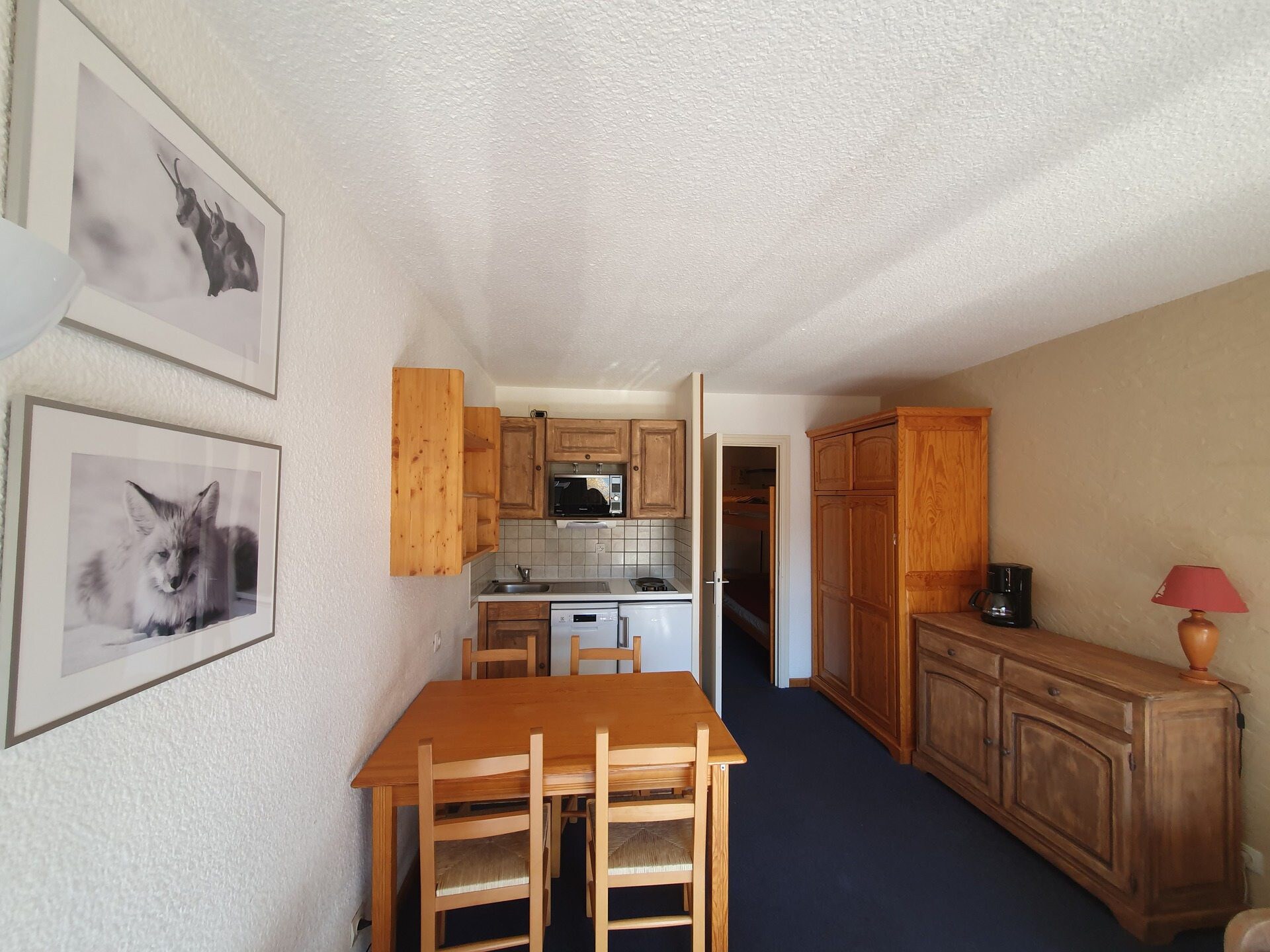 Plein Sud C: knus appartement op 50 meter van de piste in Les Deux Alpes - foto 3