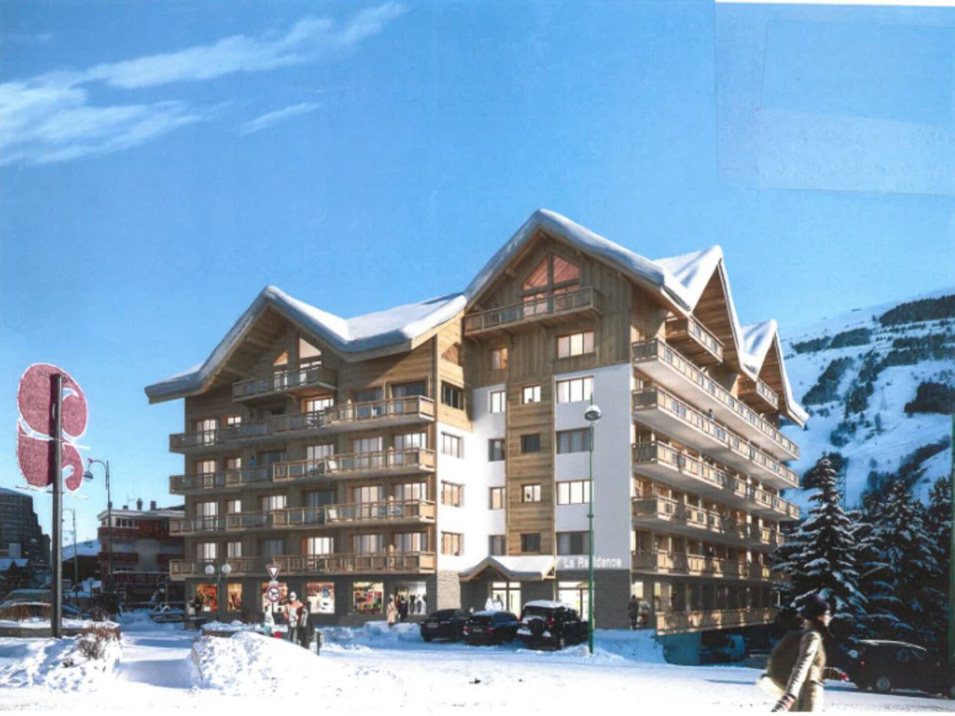 Appartement 6p vlakbij de piste in Les Deux Alpes - foto 1