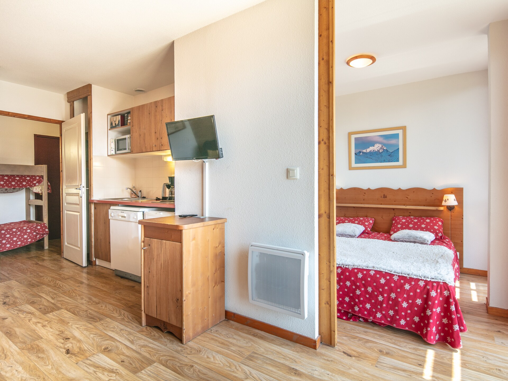 6-persoons appartement aan de piste in het centrum van Chamrousse - foto 10