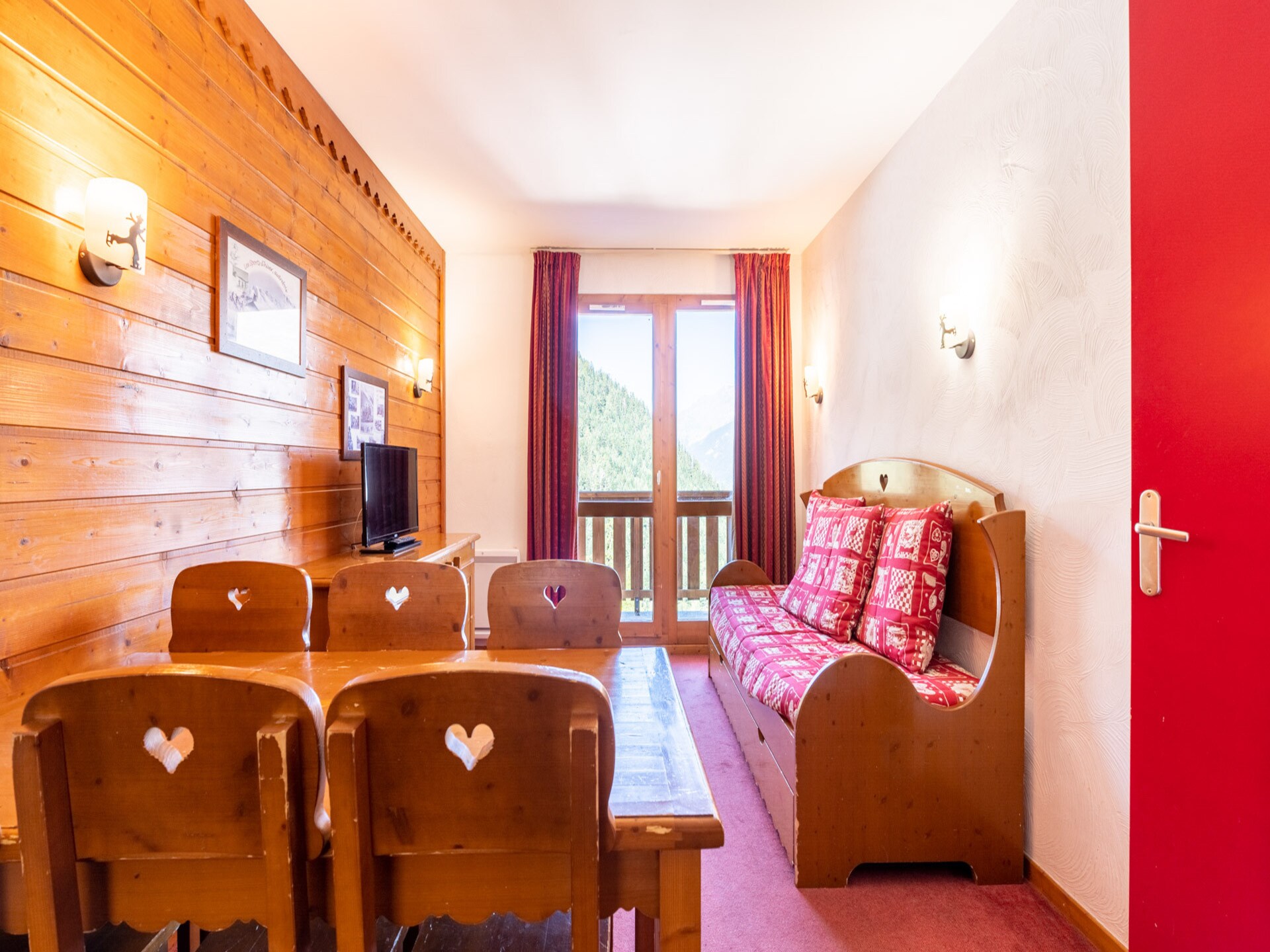 Appartement 6 pers. aan de piste in Modane met zwembad - foto 1
