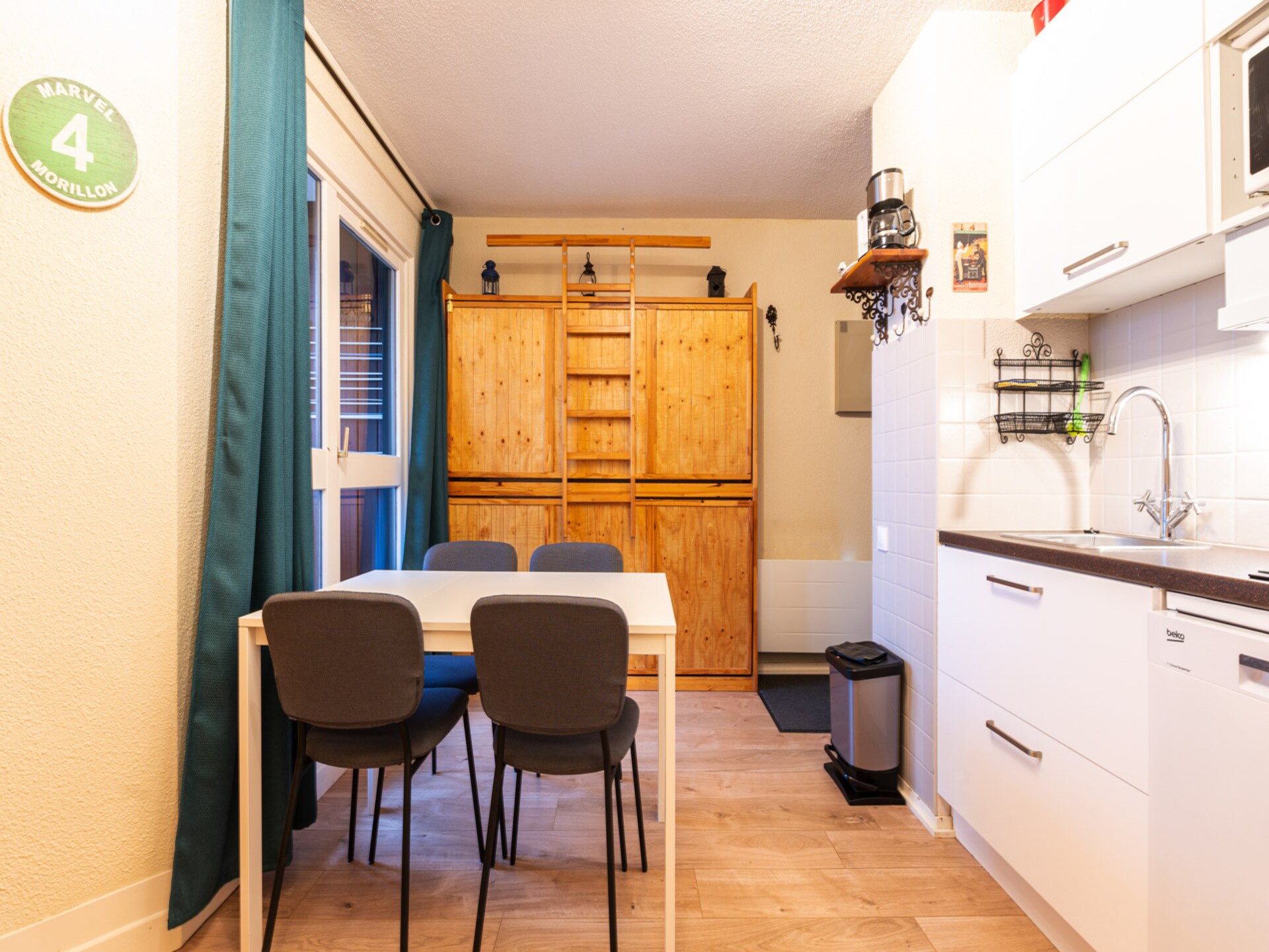Knus appartement in Morillon met balkon, op 200m van de skilift - foto 2