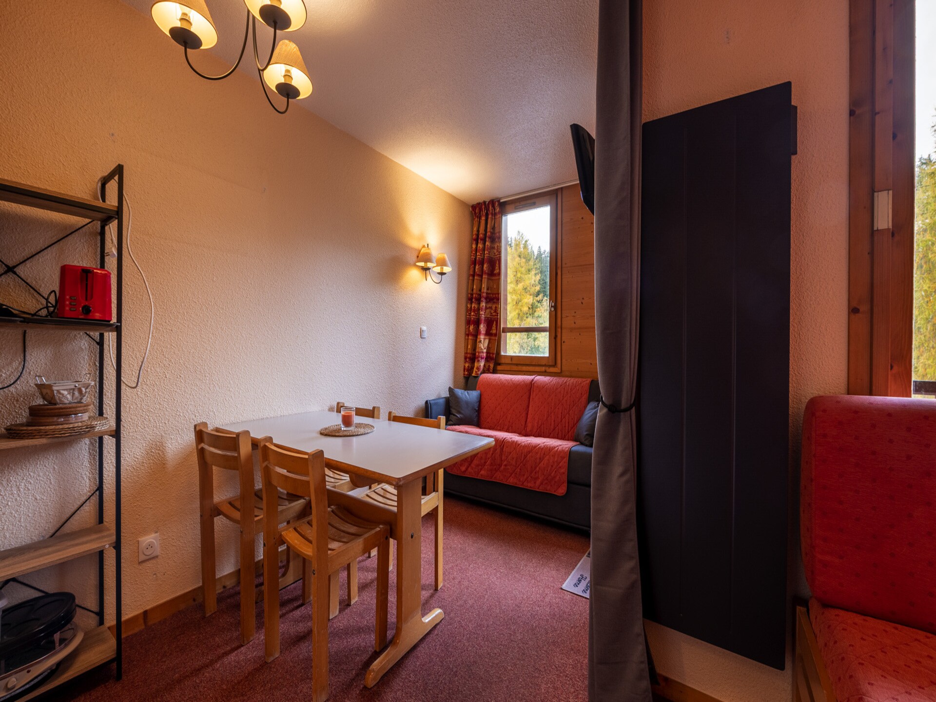 Piste-appartement voor 4 in Doucy – 10 meter van de skilift - foto 2