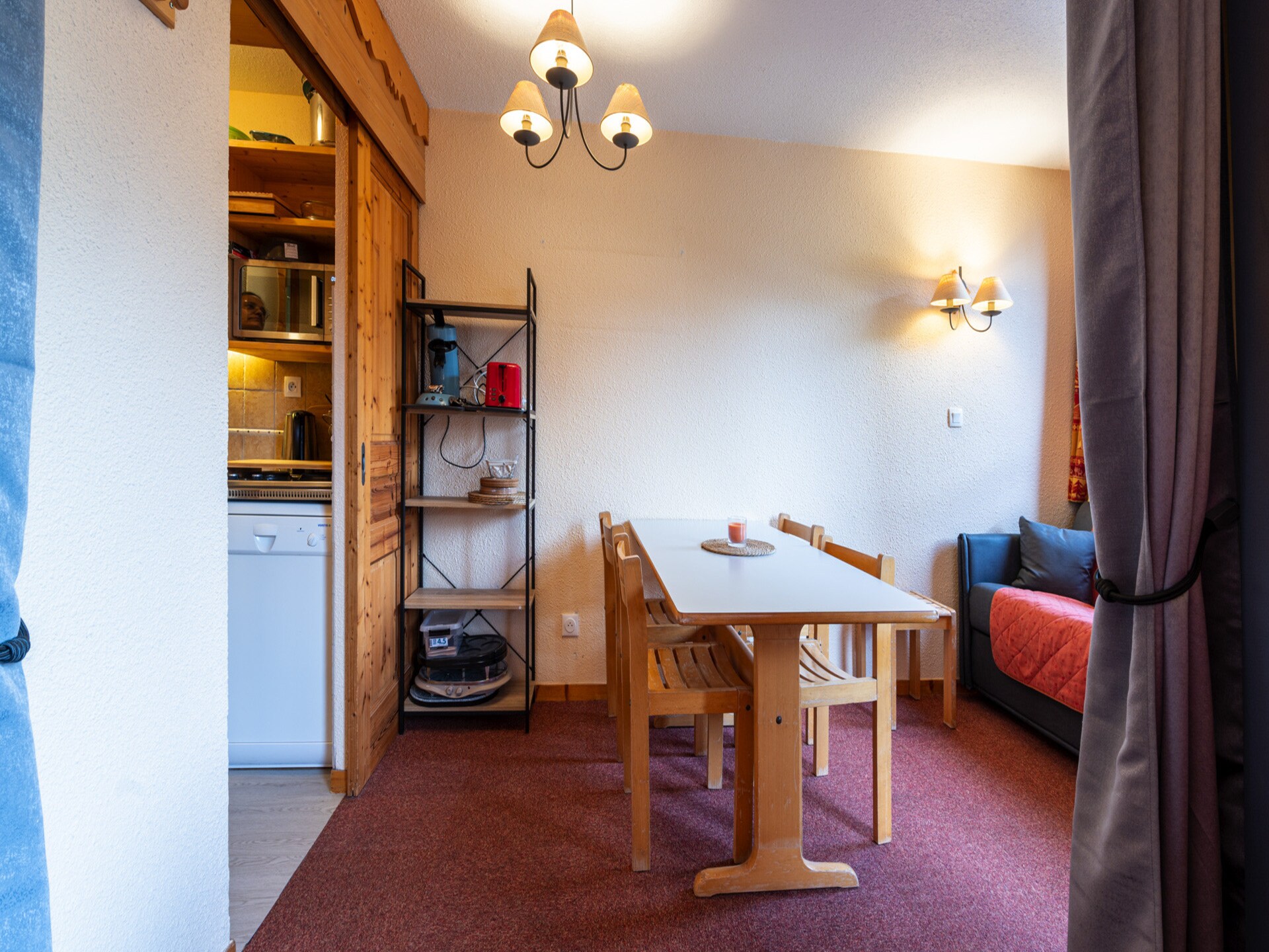 Piste-appartement voor 4 in Doucy – 10 meter van de skilift - foto 8