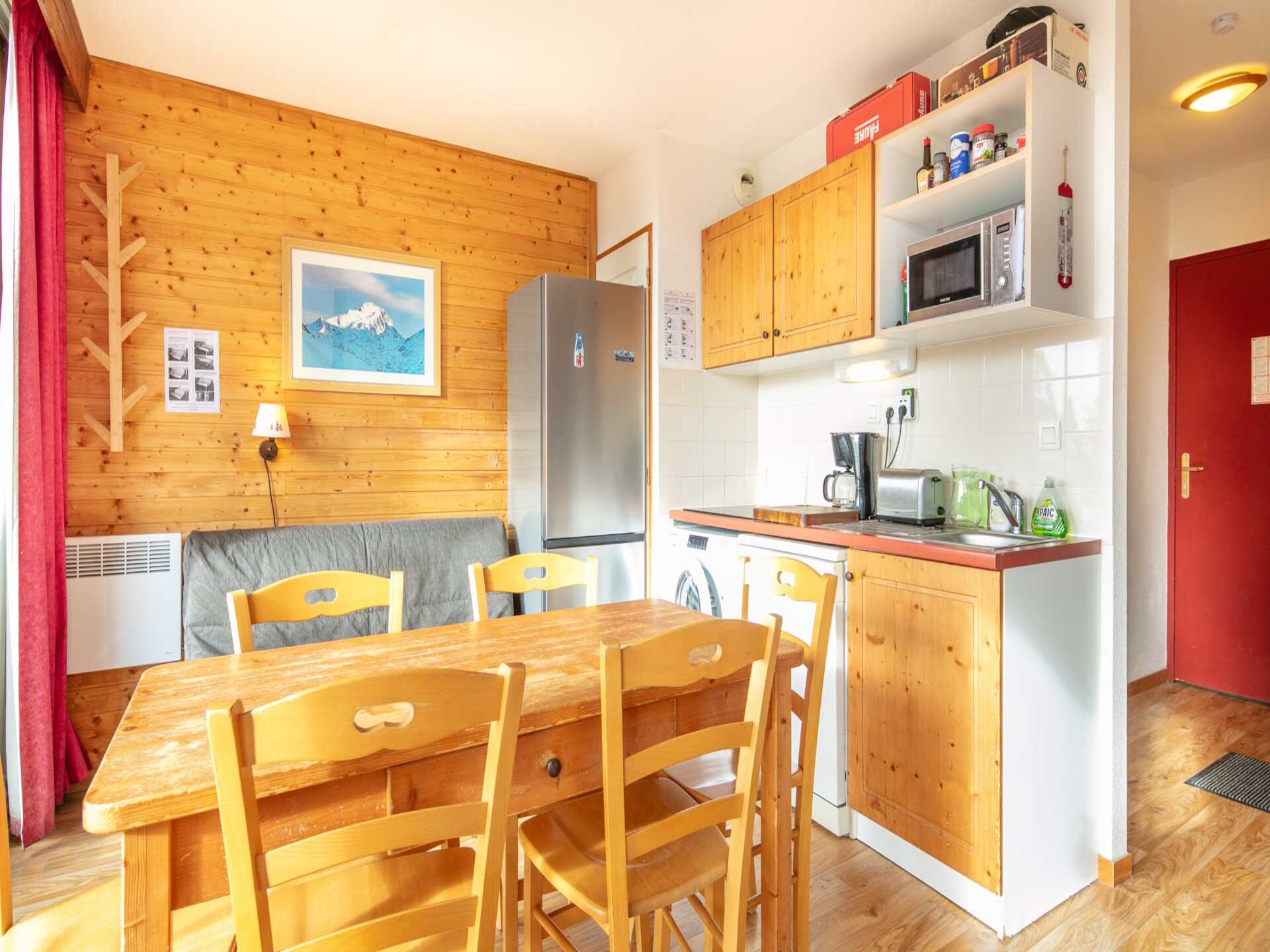 Op 550 m van de piste: gezellig appartement in Chamrousse - foto 8