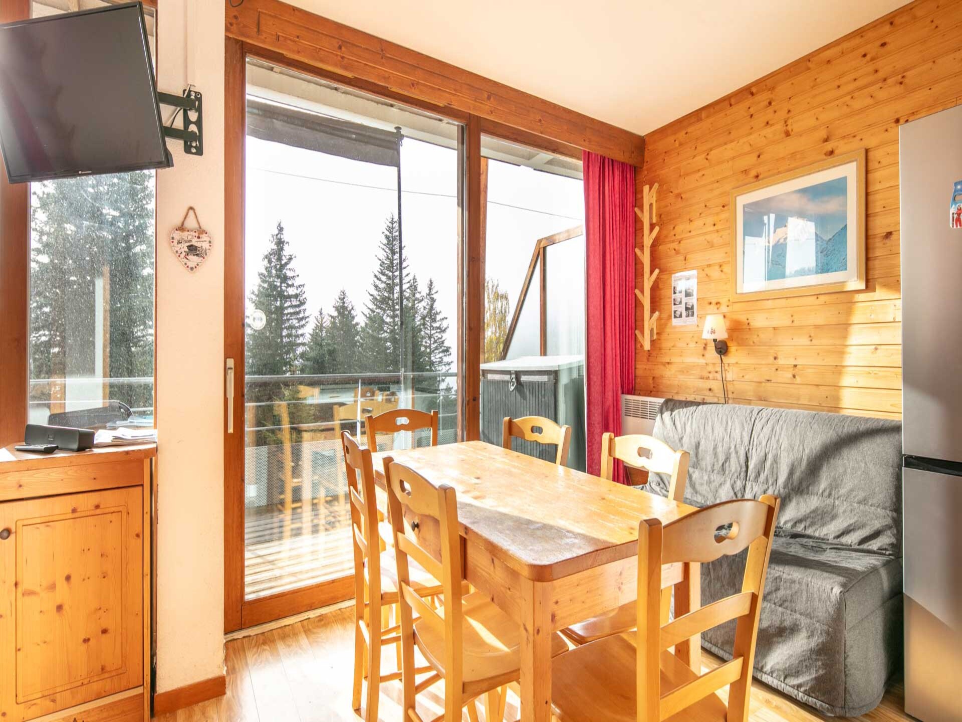 Op 550 m van de piste: gezellig appartement in Chamrousse - foto 1