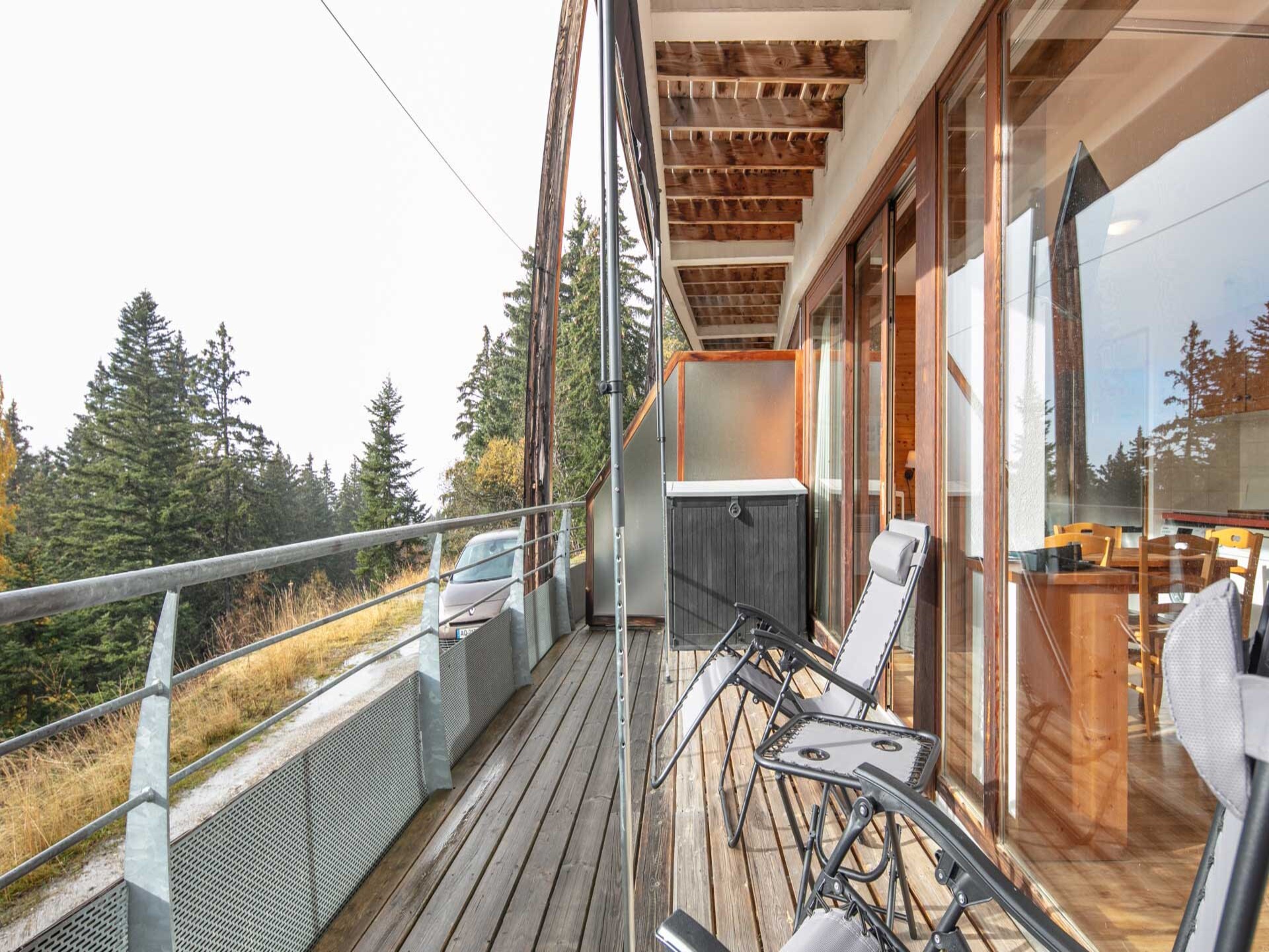 Op 550 m van de piste: gezellig appartement in Chamrousse - foto 11