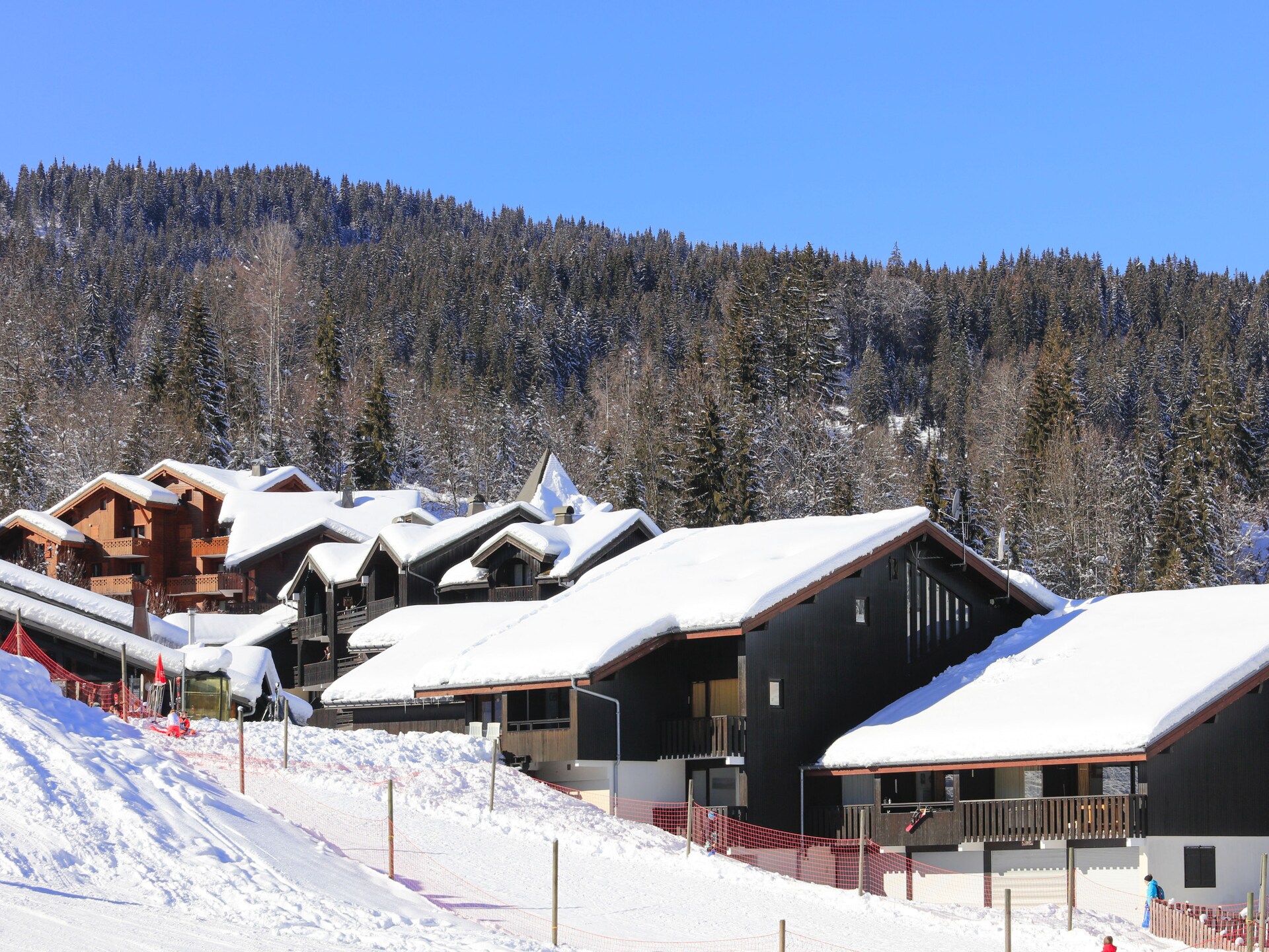 Knus appartement op 60 meter van de piste in Morillon - foto 23