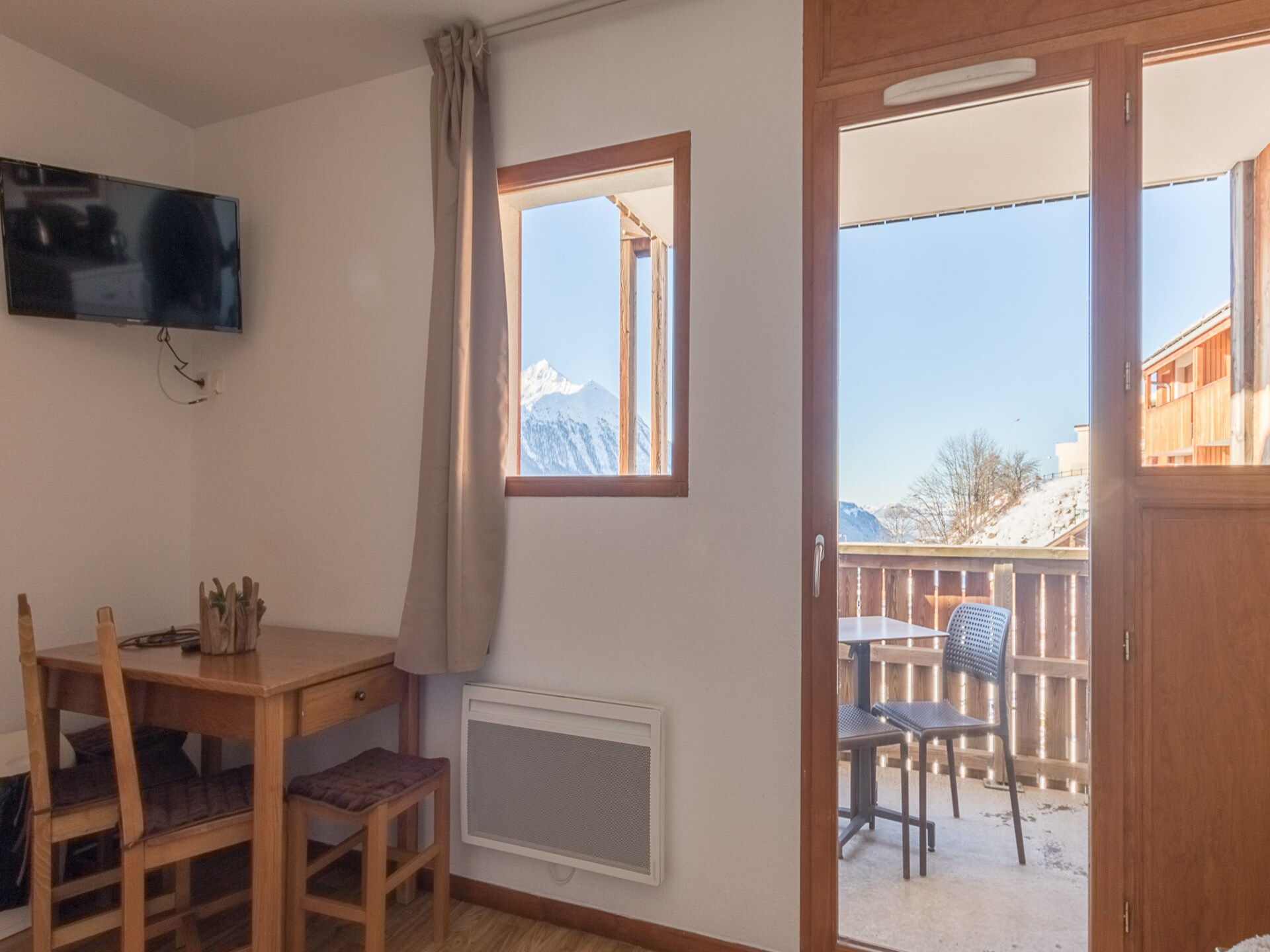 Knus appartement in Orcières, 200m van de piste - foto 9