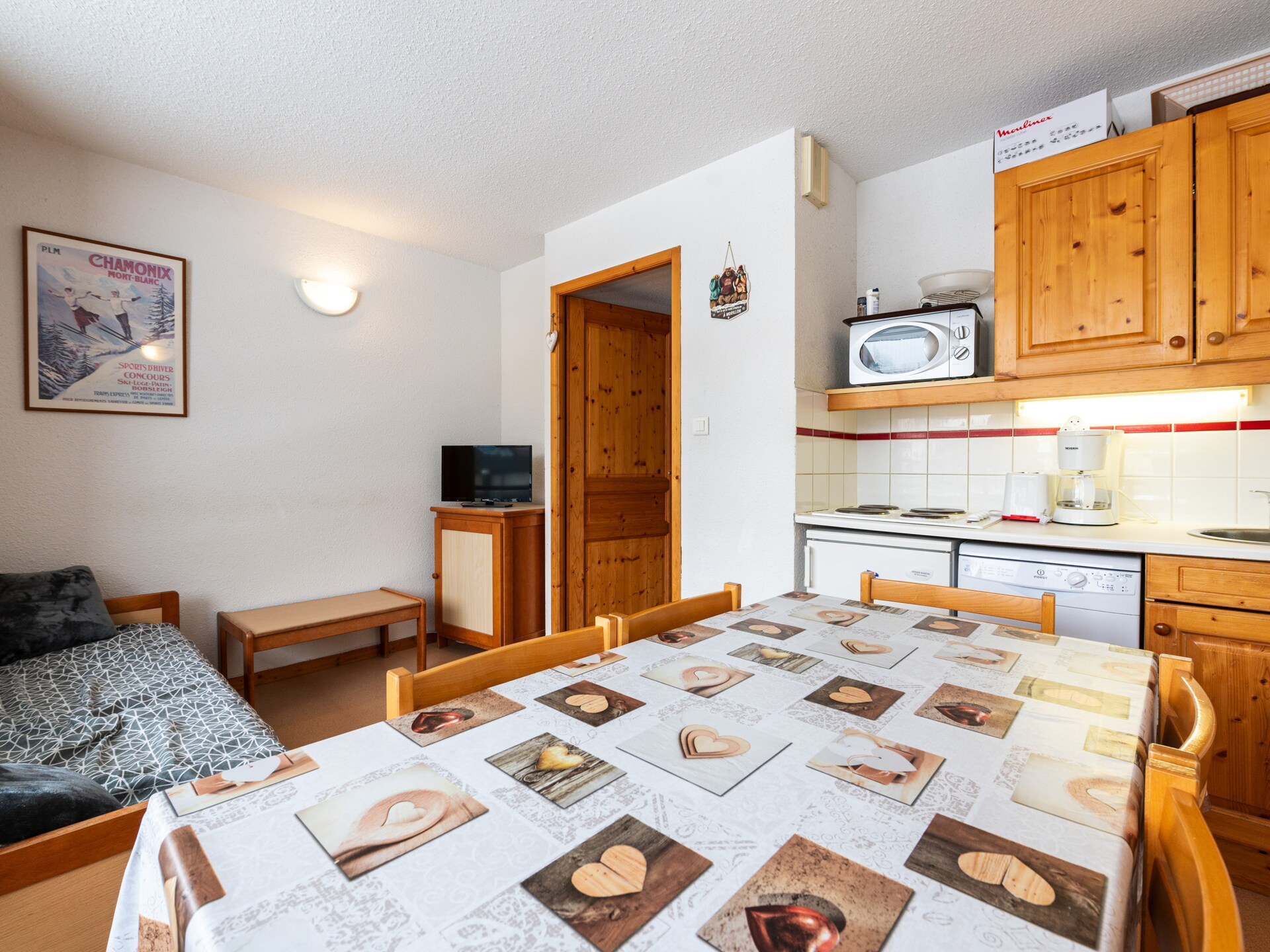 Knus appartement direct aan de piste in Morillon voor 4 personen - foto 2
