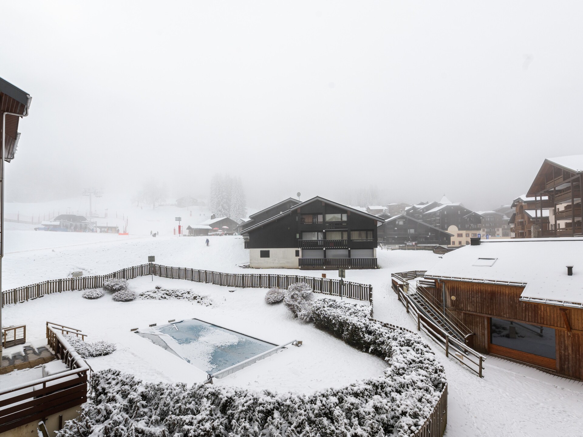 Appartement 10 meter van de piste in Morillon met zwembad - foto 22