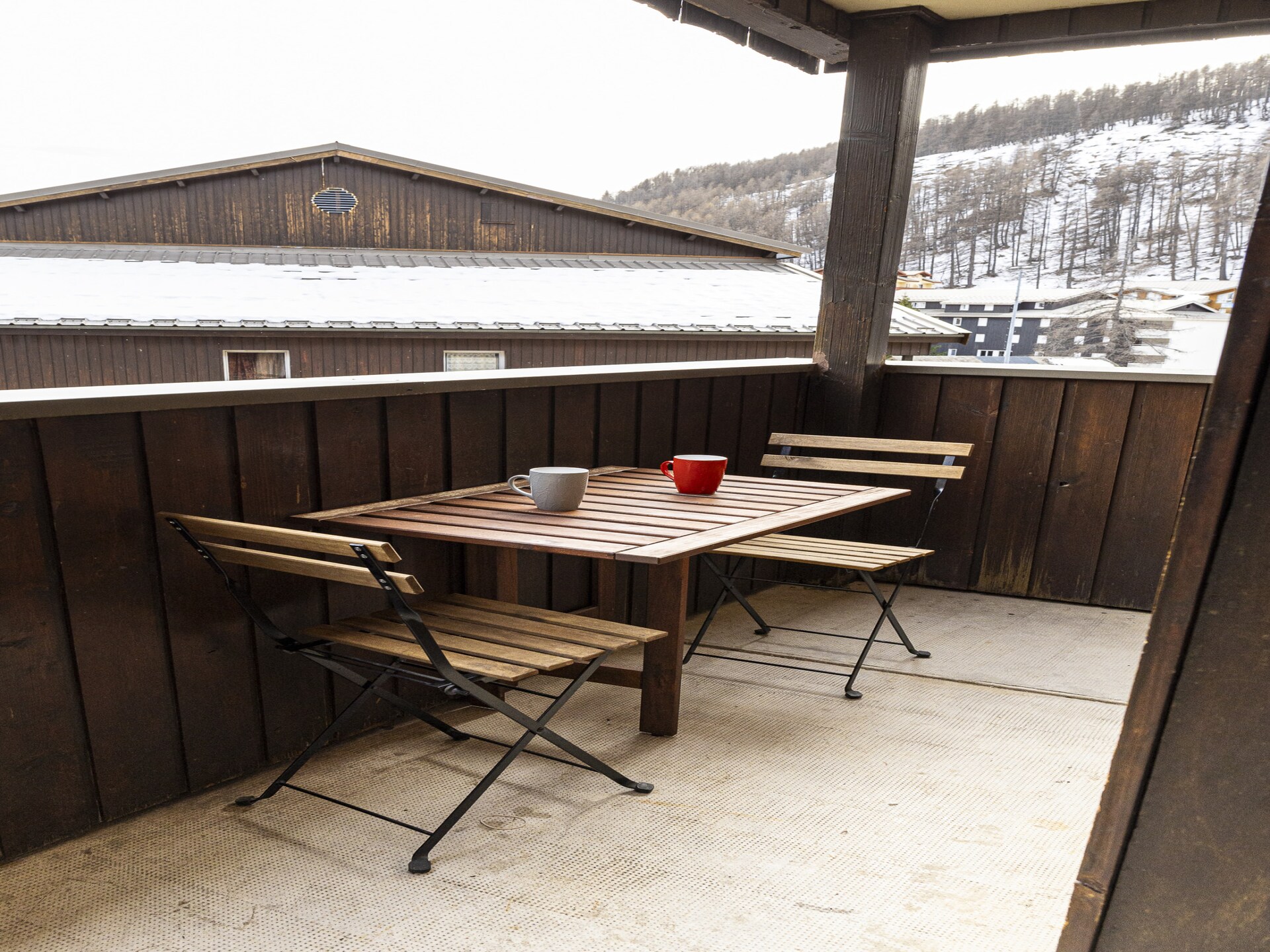 Knusse studio voor 4 op 100m van de skilift in Allos - foto 11