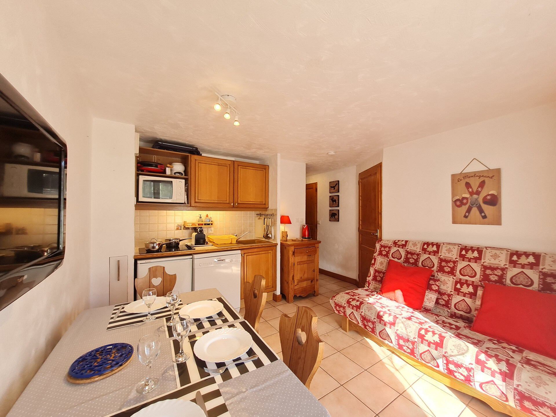 Appartement B03: Knus aan de piste met eigen tuin in Les Deux Alpes - foto 3