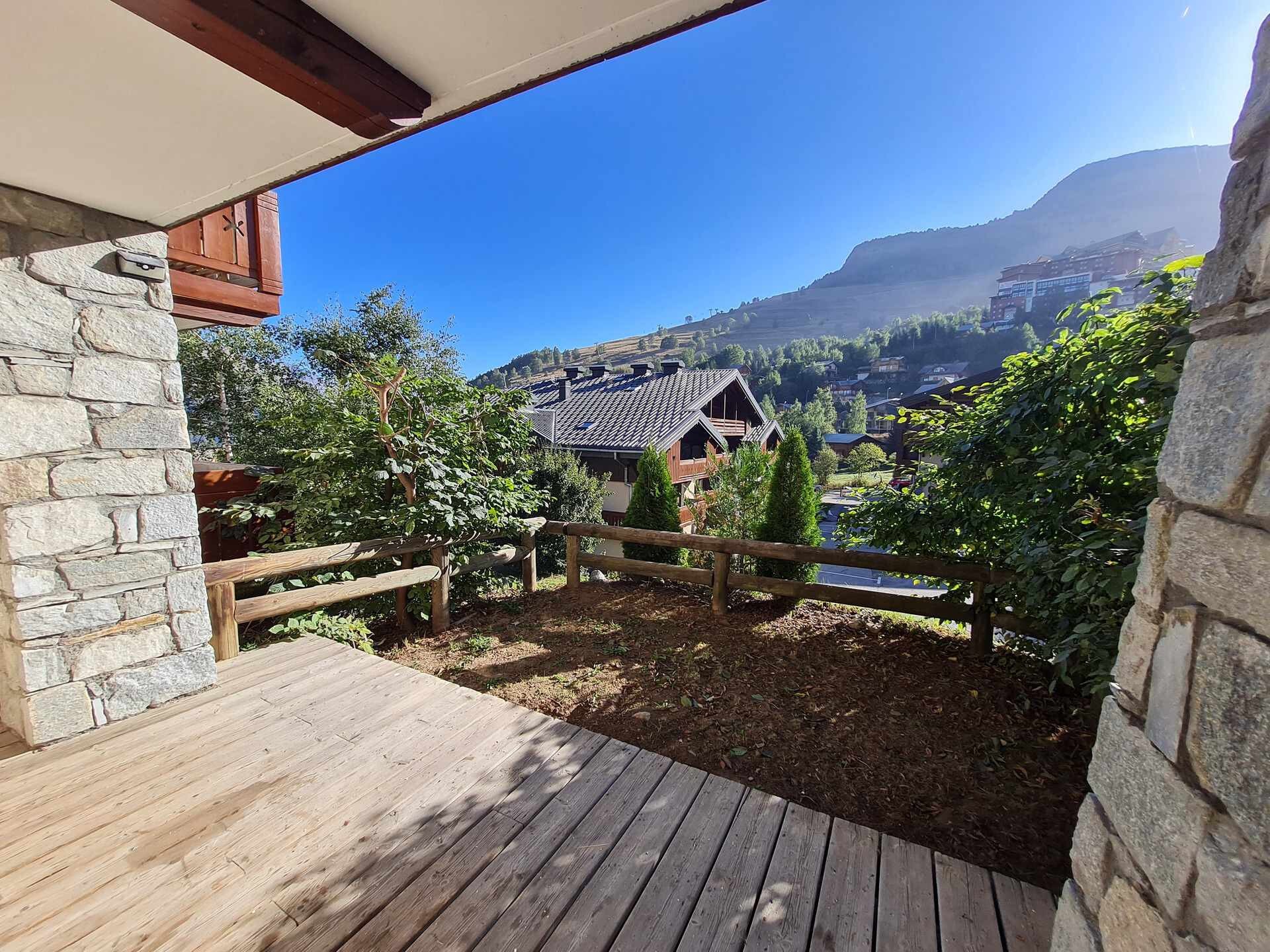 Appartement B03: Knus aan de piste met eigen tuin in Les Deux Alpes - foto 5