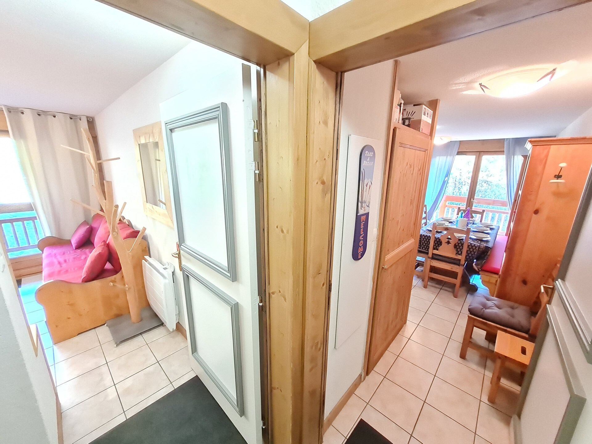 Rustiek appartement voor 8 pers. direct aan de piste in Les Deux Alpes - foto 8
