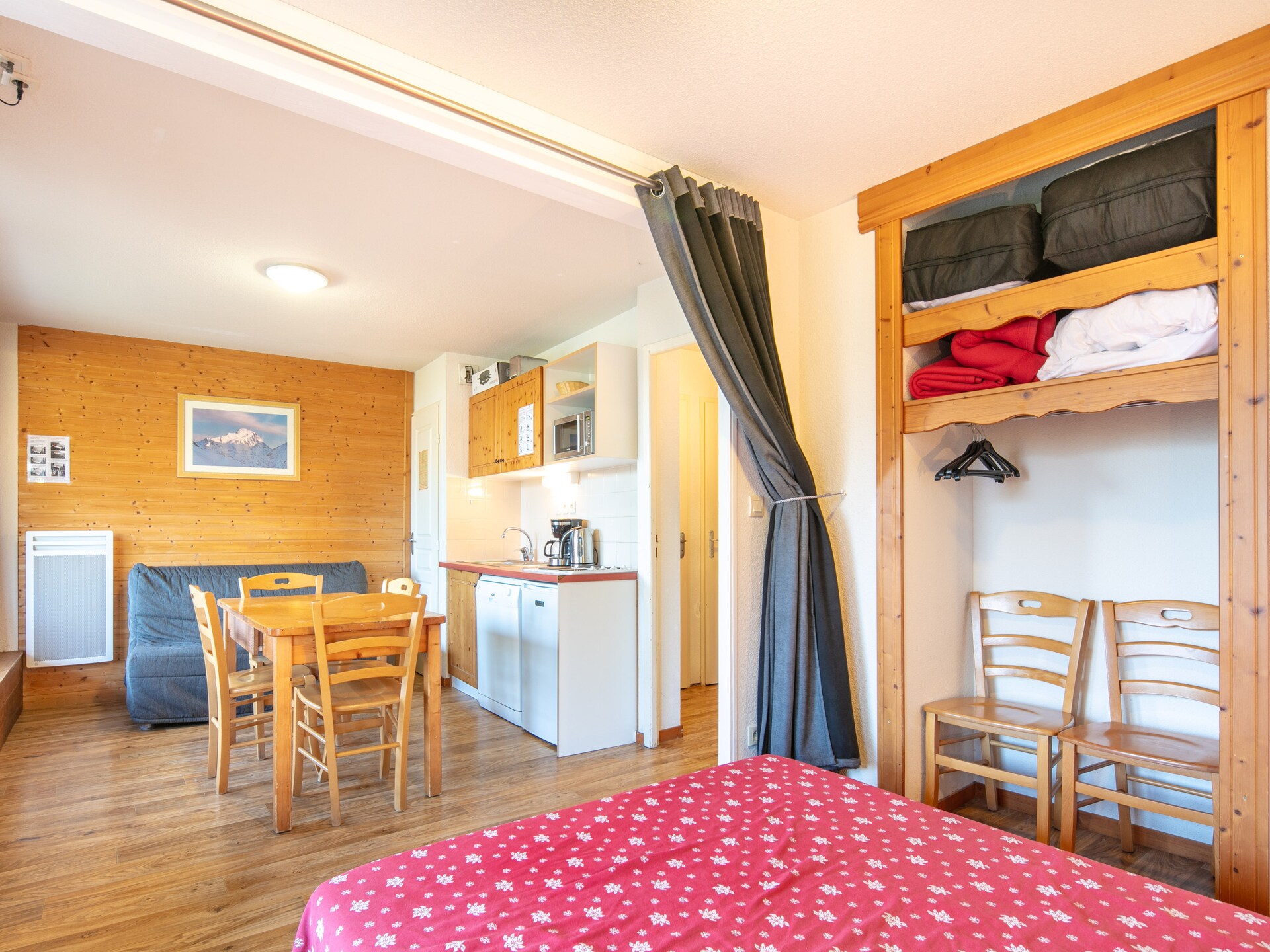 Knus appartement voor 6 op 500m van de piste in Chamrousse - foto 9