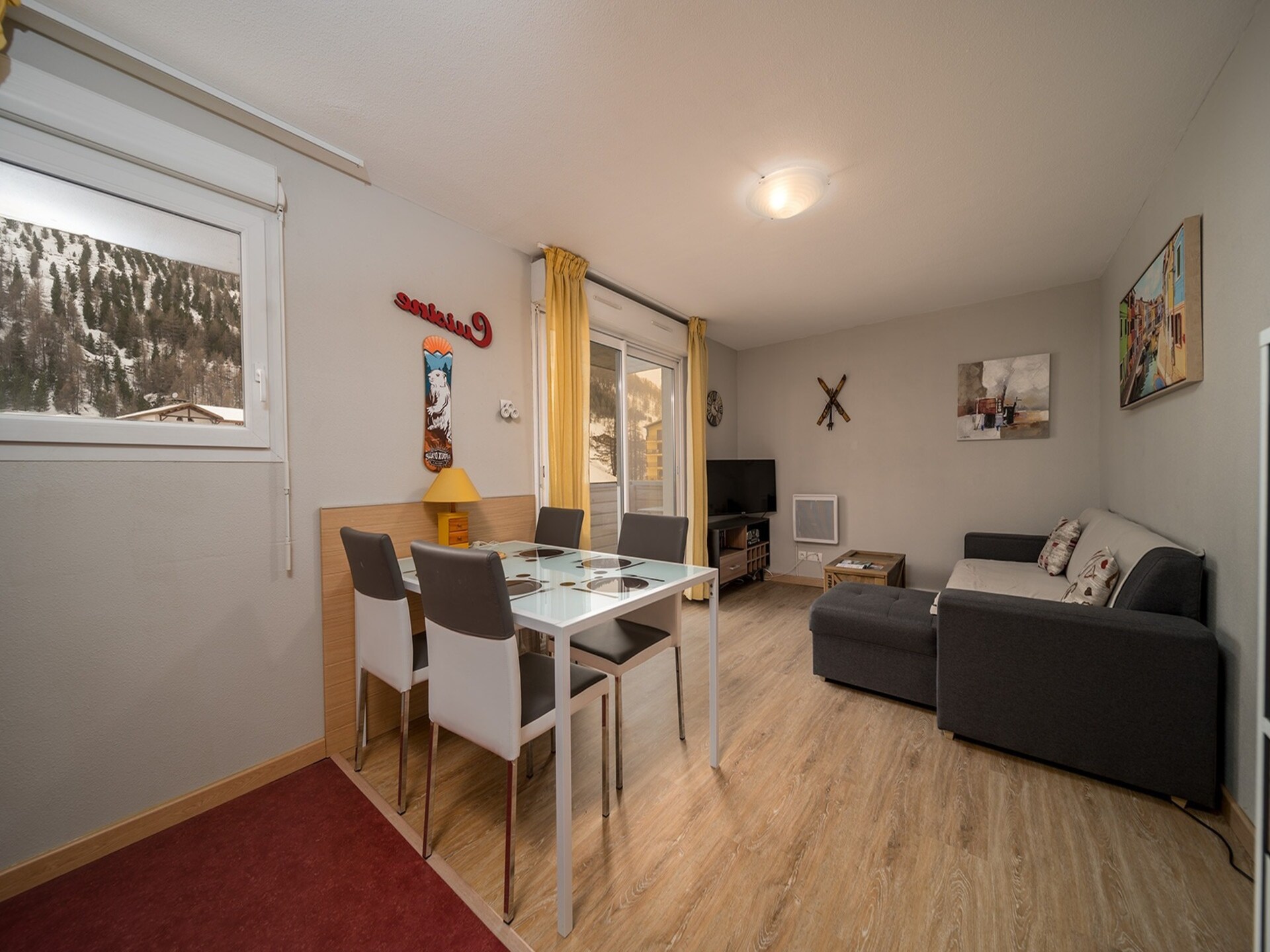 Licht appartement op 80 meter van de piste in Allos met zwembad - foto 3