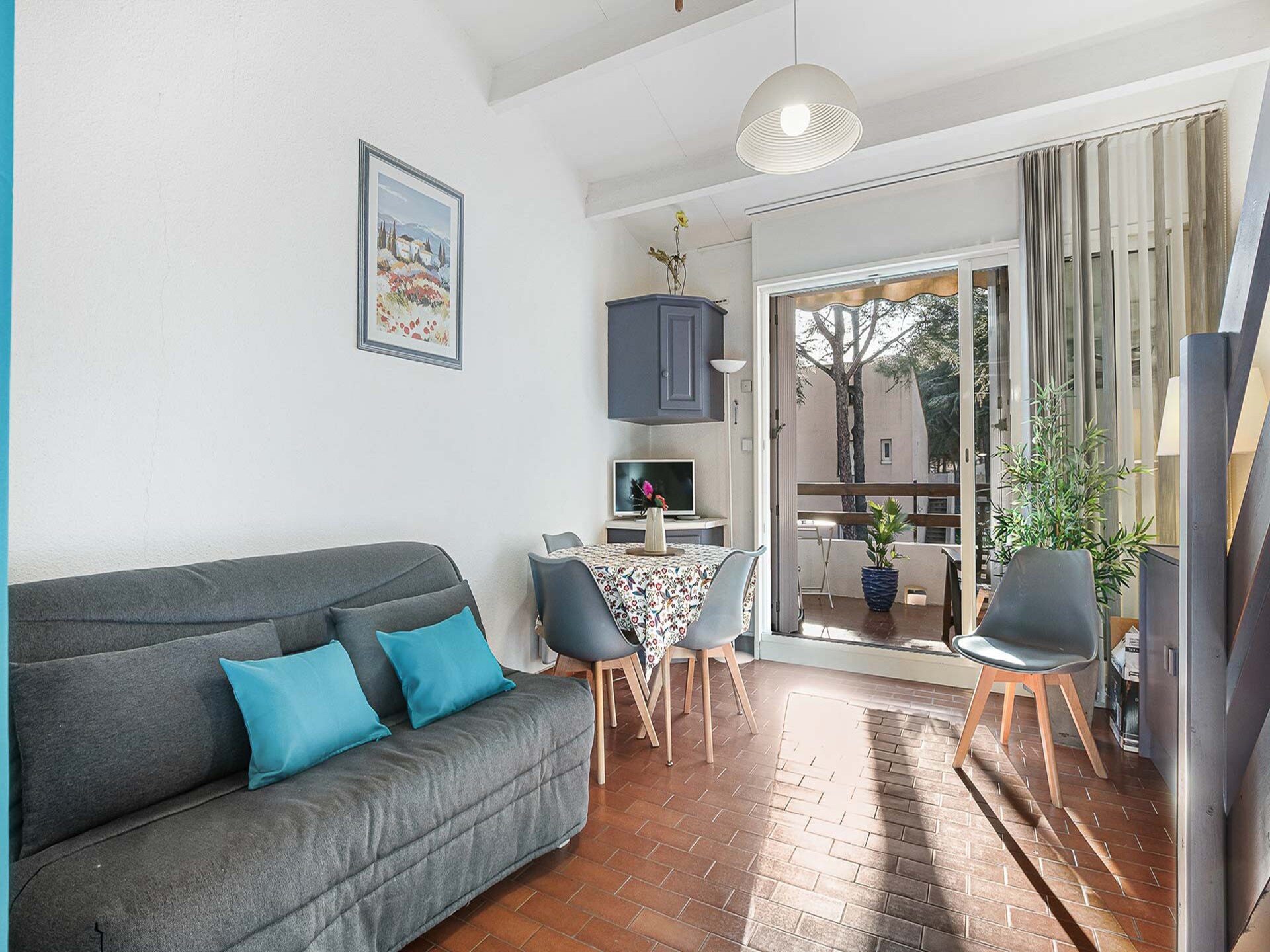 Knus appartement in Agde met zwembad, op 900m van het strand - foto 1