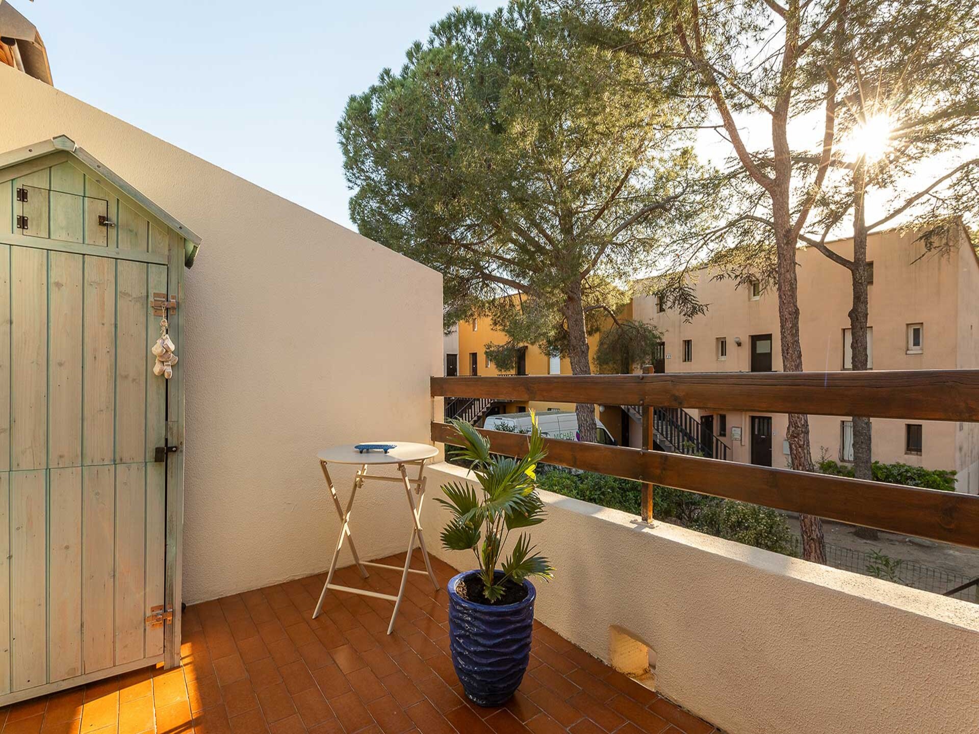 Knus appartement in Agde met zwembad, op 900m van het strand - foto 14