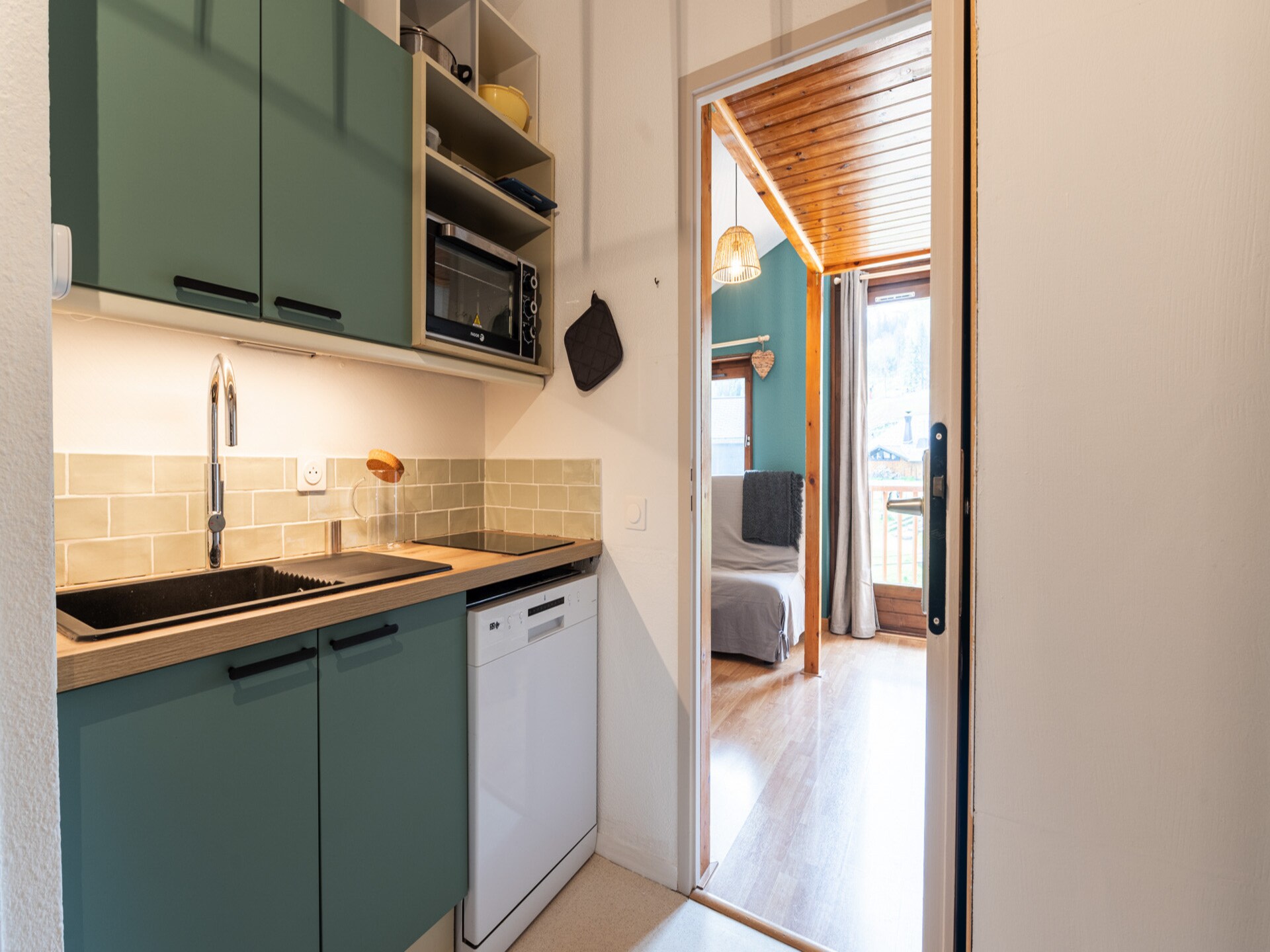 Knus appartement op 50m van de piste in Morillon voor 6 personen - foto 10