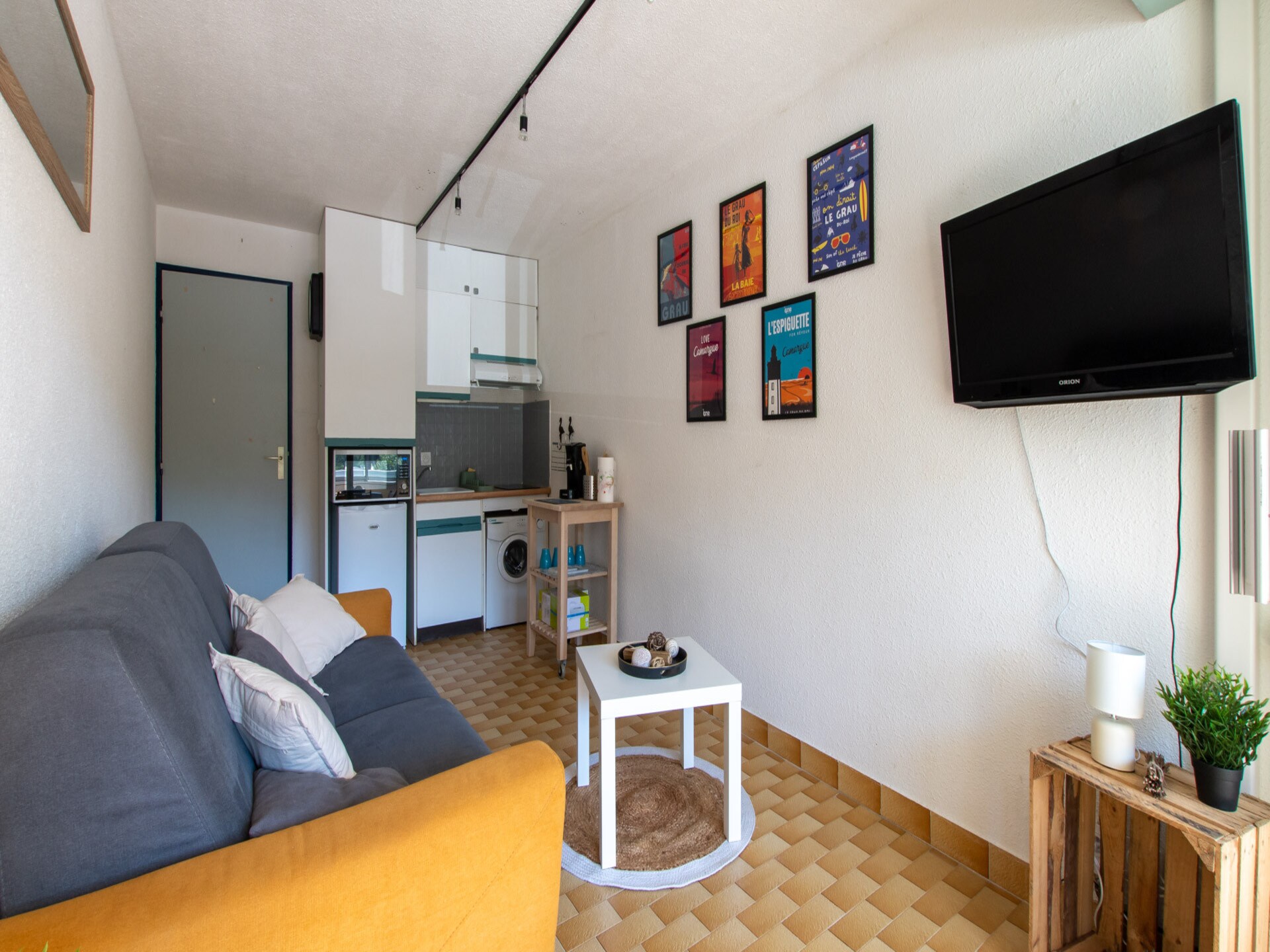 Studio op 100m van strand Le Grau-du-Roi met terras - foto 11