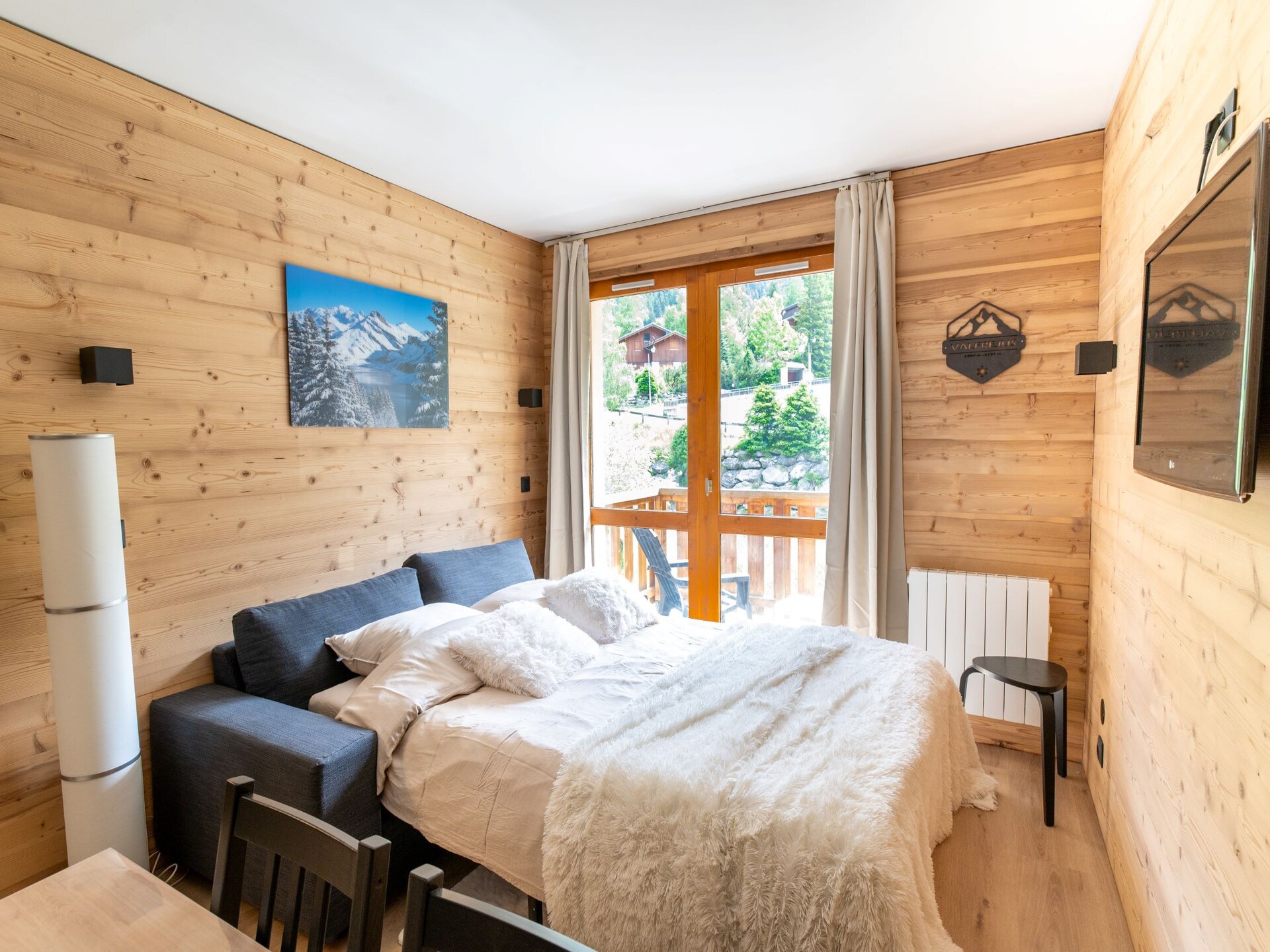 Ski-appartement La Turra 301: direct aan de piste in Modane, 6 pers. - foto 9