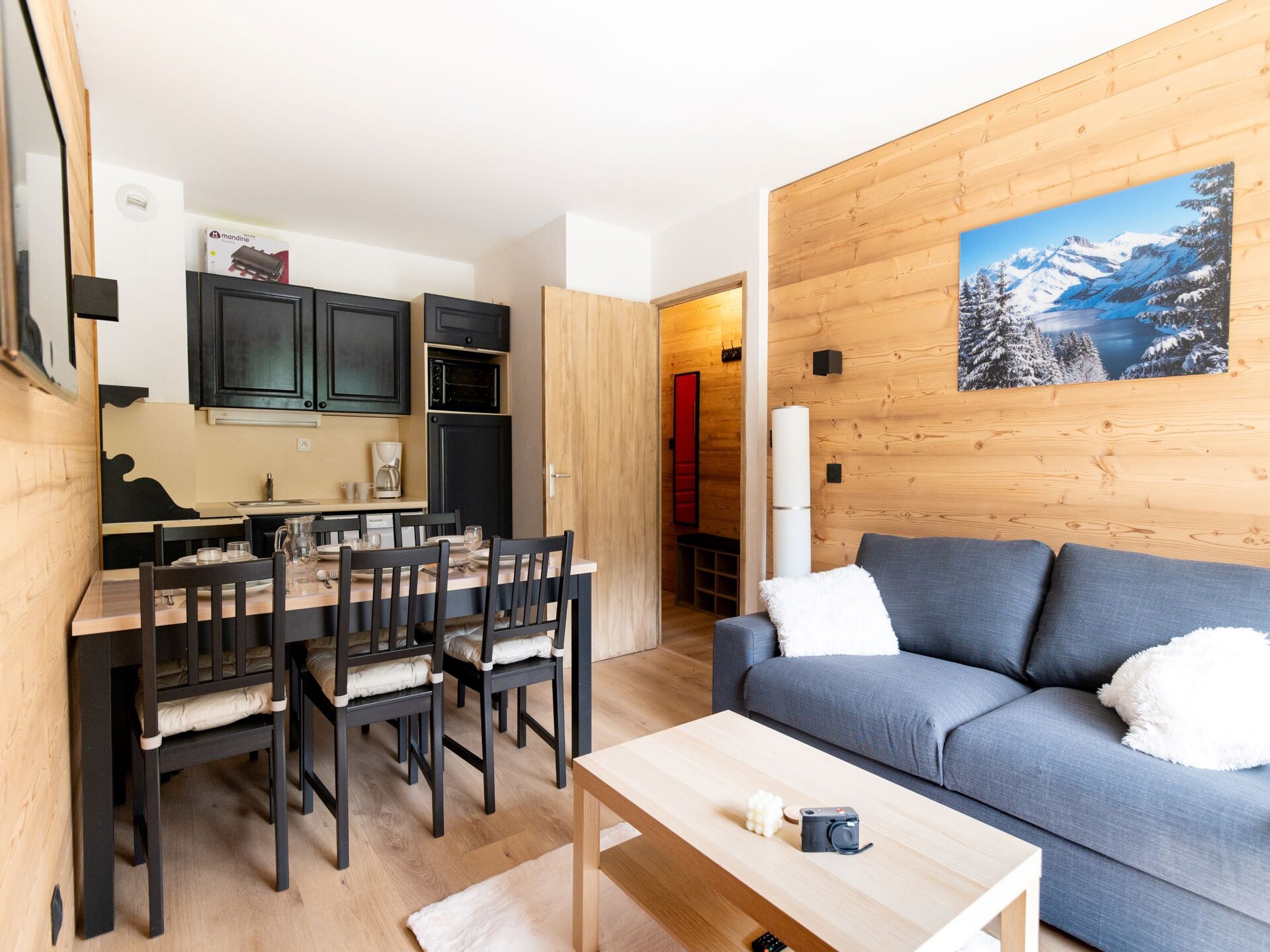 Ski-appartement La Turra 301: direct aan de piste in Modane, 6 pers. - foto 5