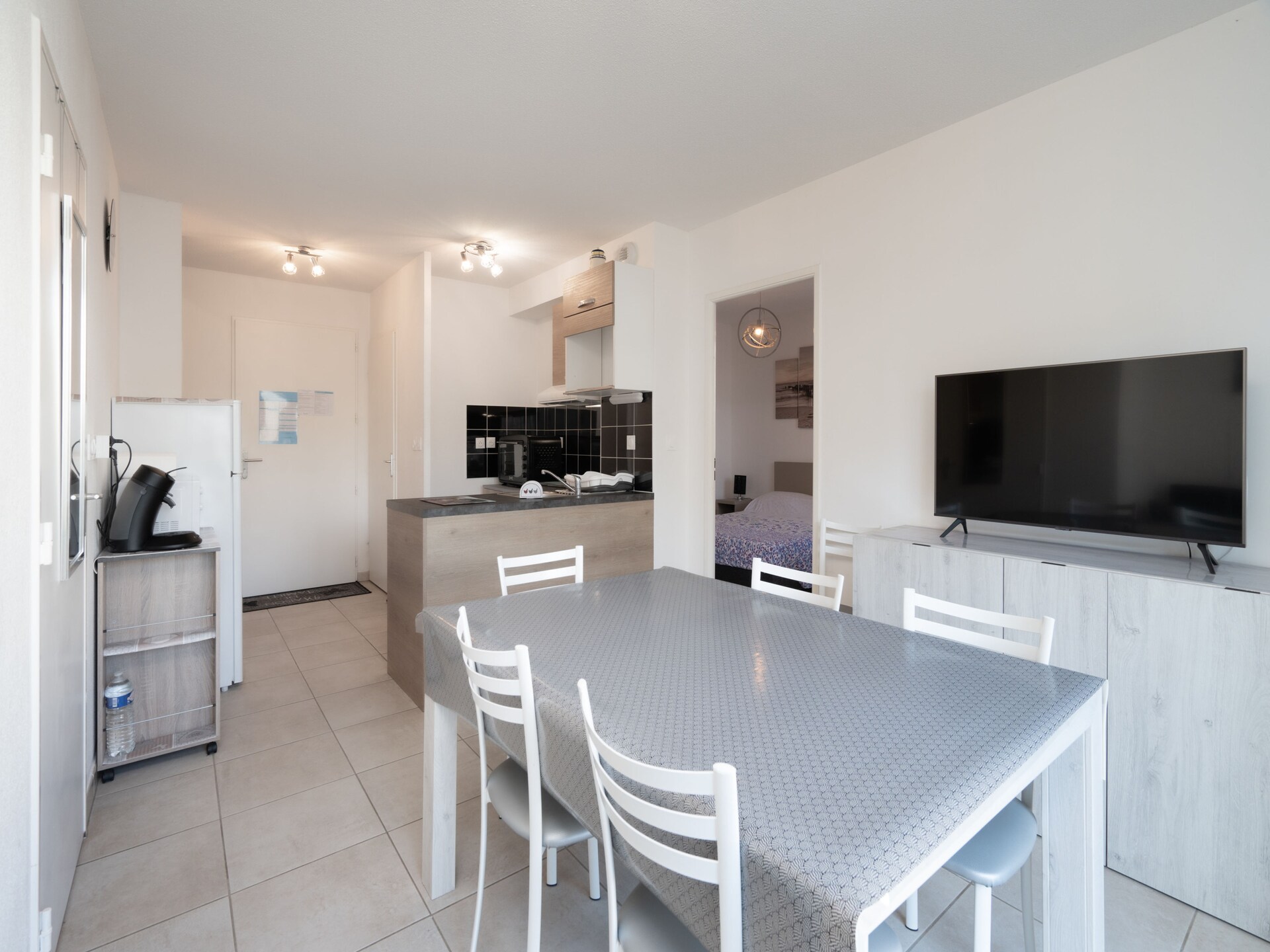 Lichte villa voor 8 op 450m van strand met tuin en zwembad in Valras-Plage - foto 5