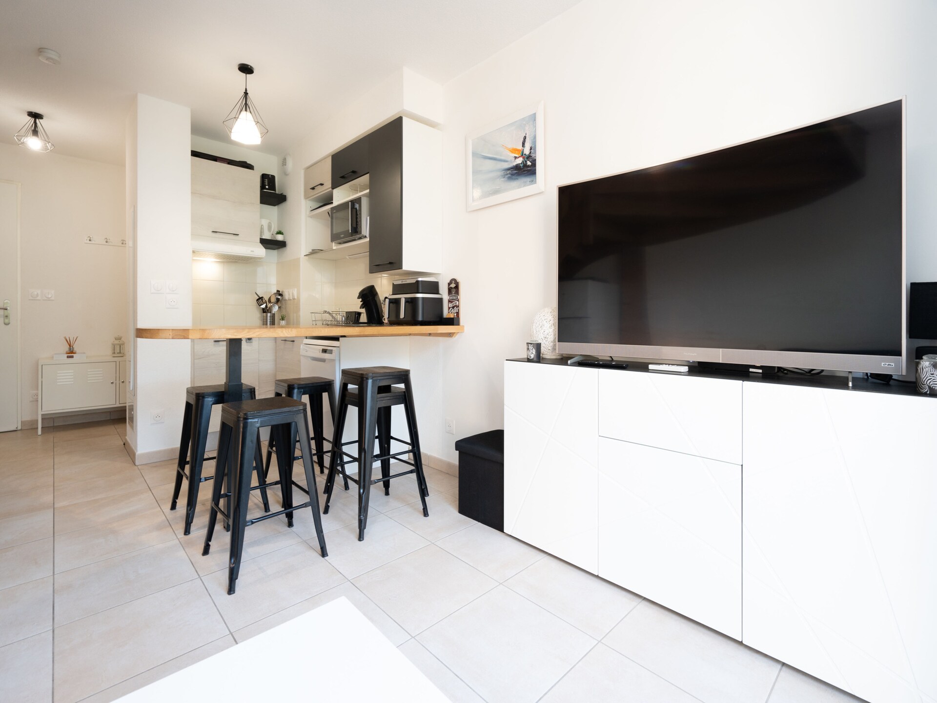 Vrijstaande villa met tuin op 450m van het strand in Valras-Plage - foto 9