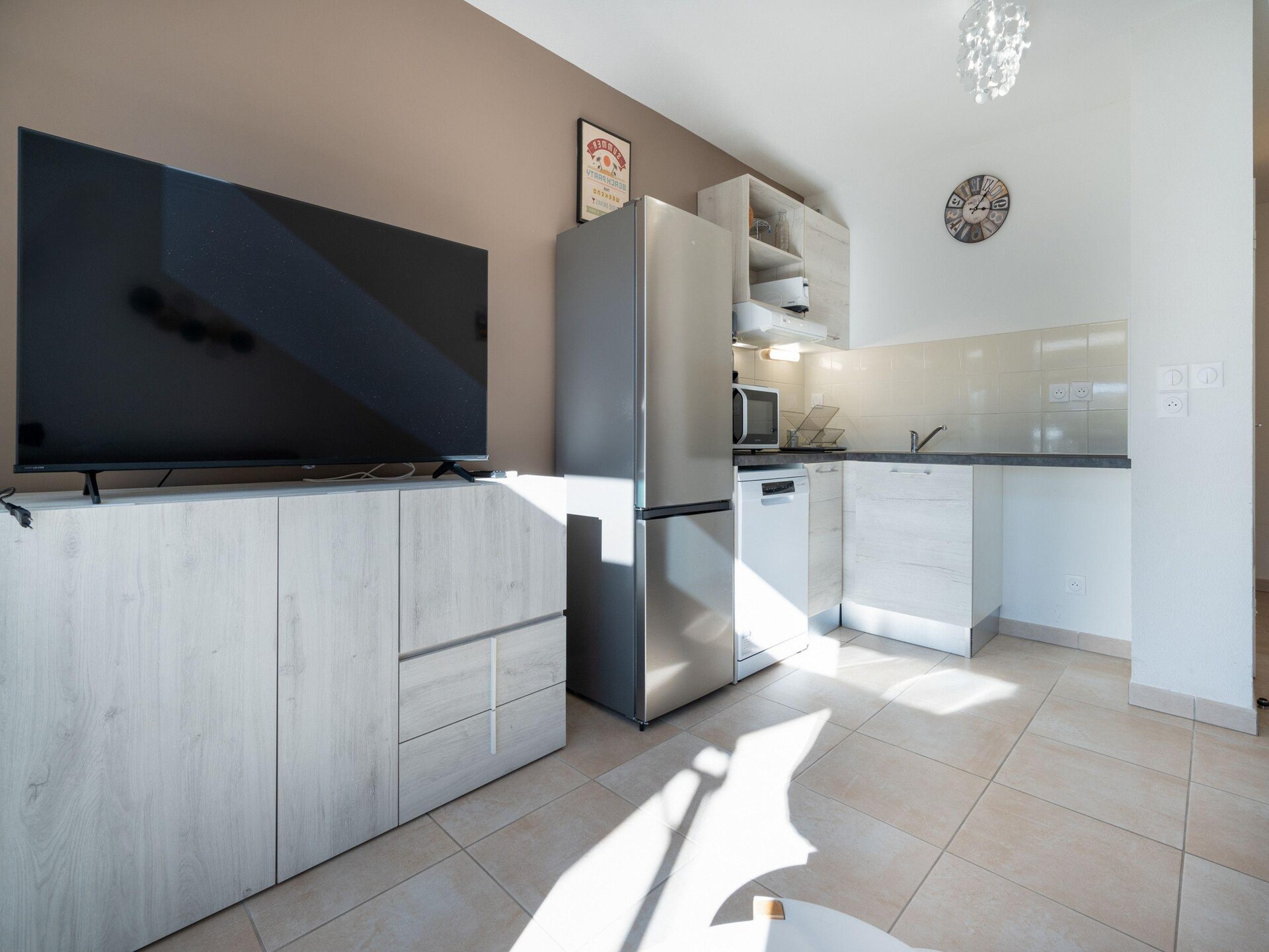 Knusse villa voor 4 bij het strand van Sérignan, met tuin en zwembad - foto 12