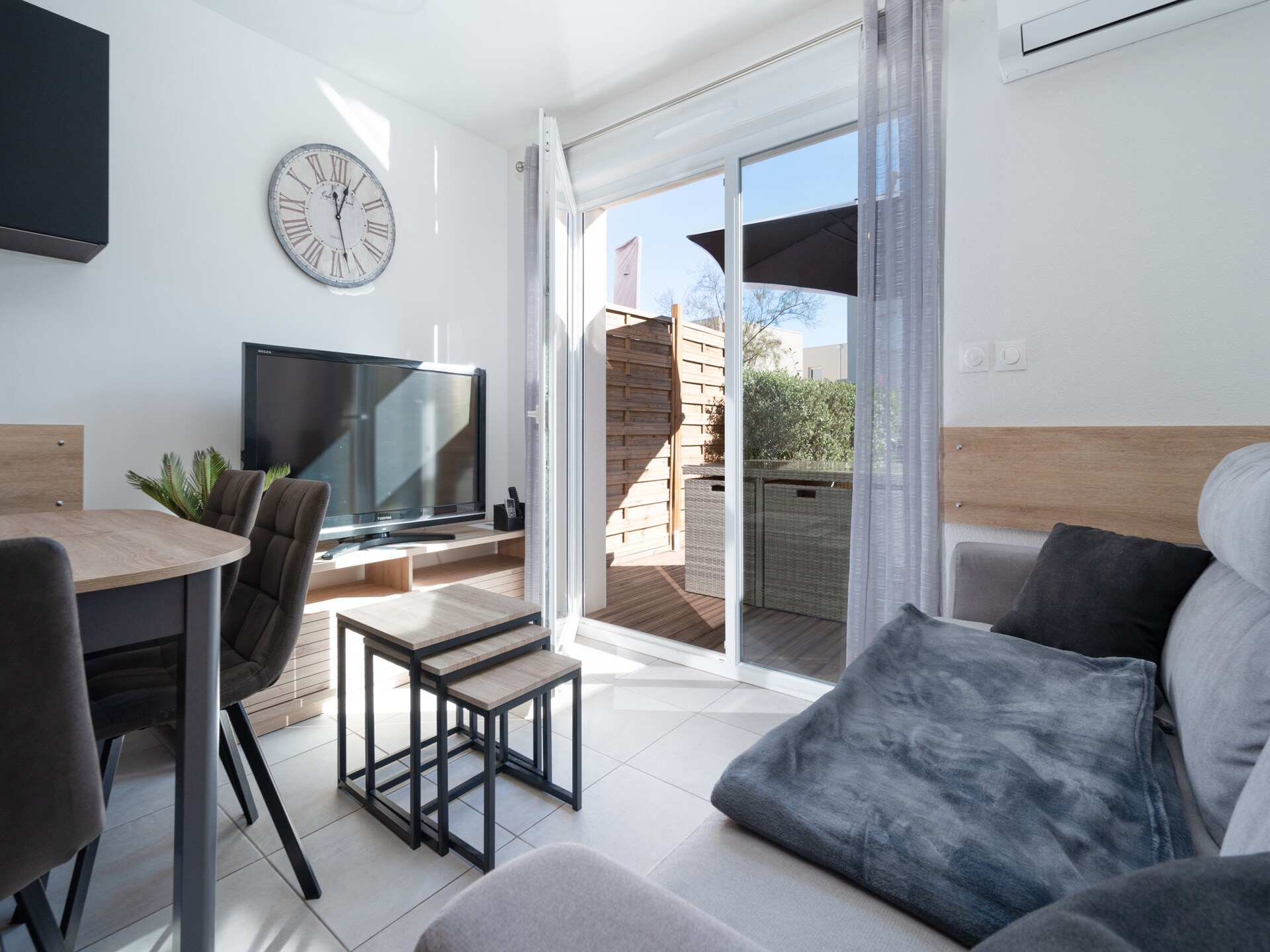 Zonnige villa in Sérignan, 450m van het strand en met zwembad - foto 1