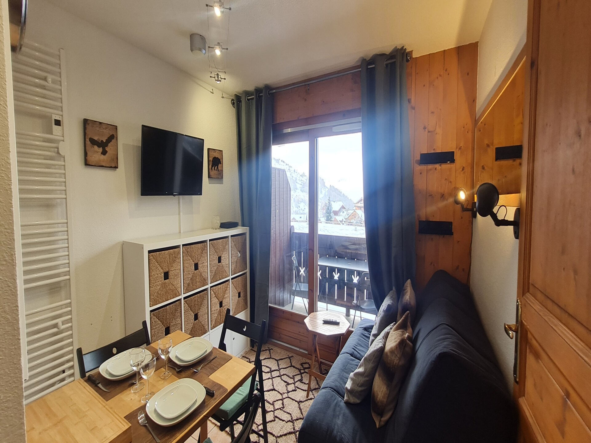 Chalet-appartement op 10 meter van de piste in Les Deux Alpes voor 4 personen - foto 9