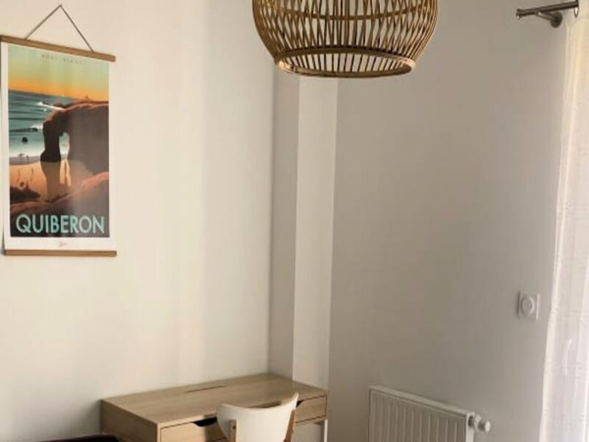 Licht appartement met ommuurde tuin op 350 meter van het strand in Quiberon - foto 16
