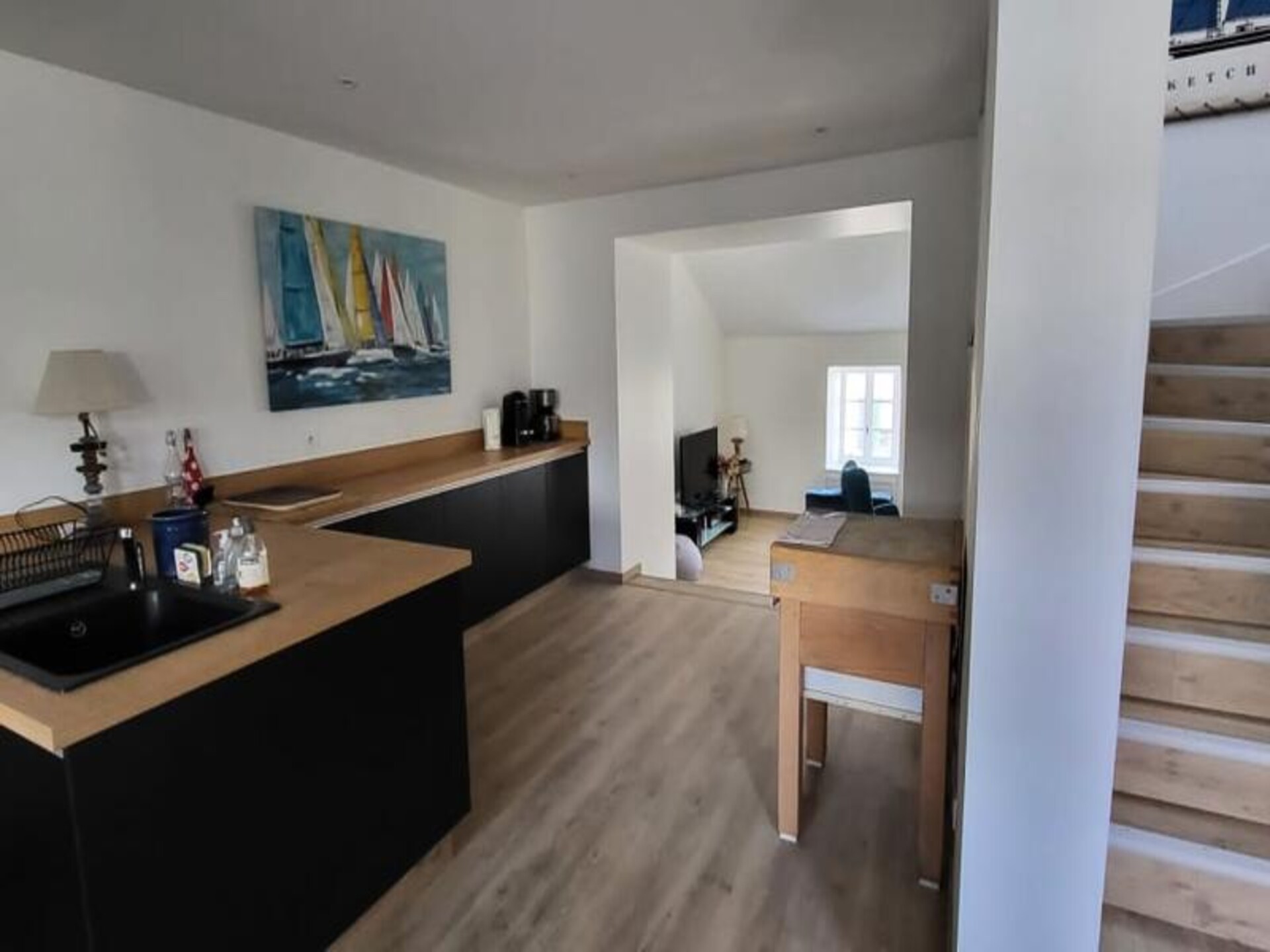 Rustiek familie-appartement met grote tuin, 10 minuten van het strand - foto 4