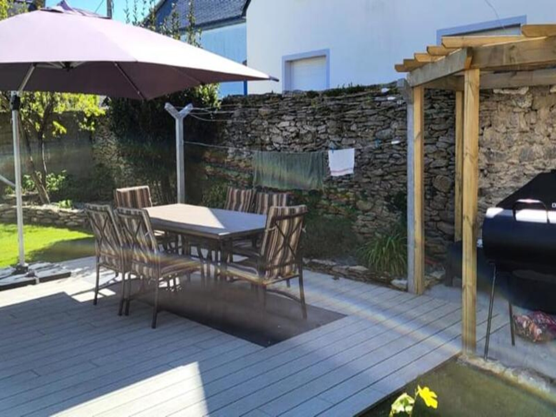 Rustiek familie-appartement met grote tuin, 10 minuten van het strand - foto 31