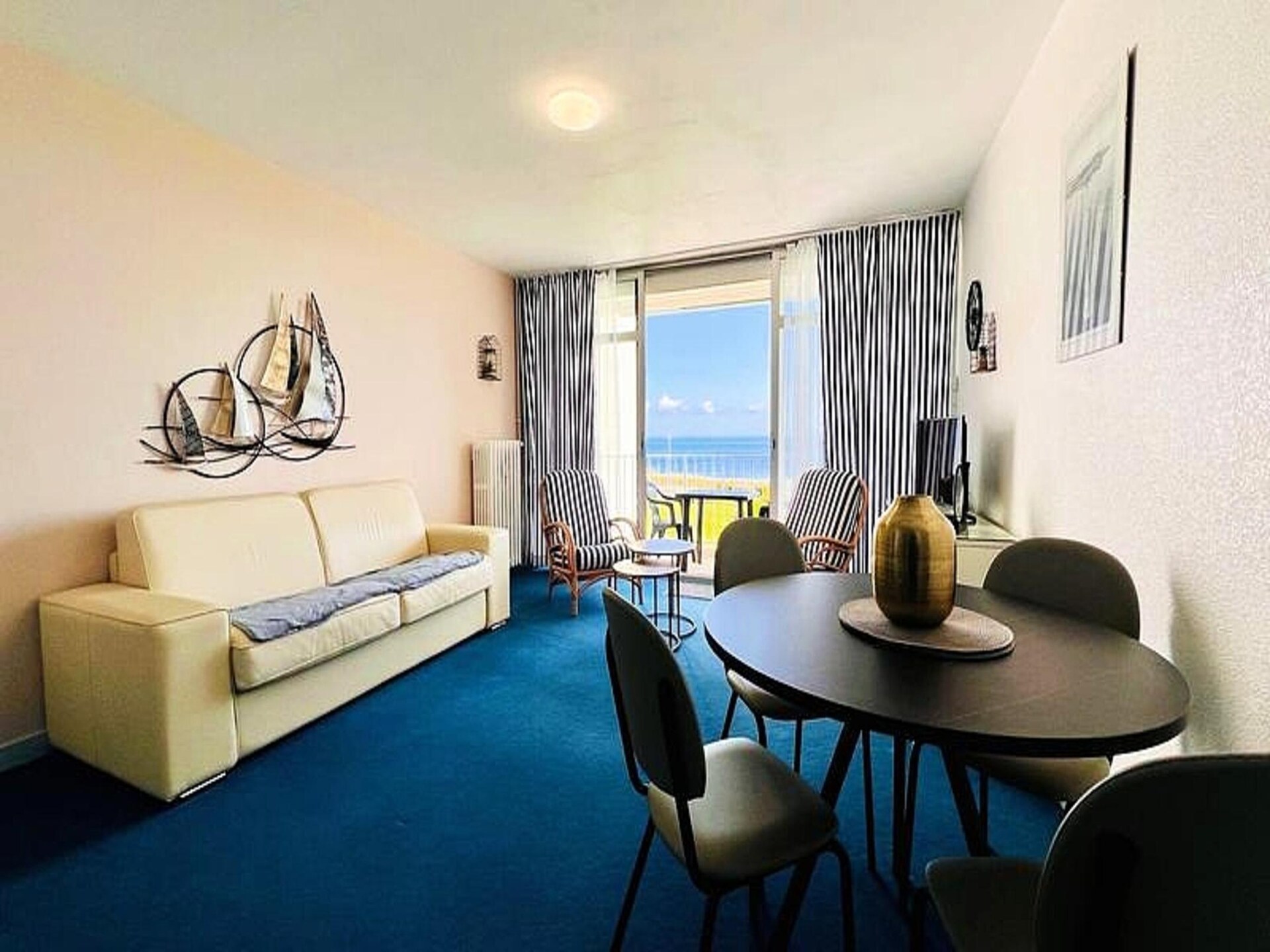 Studio met panoramisch zeezicht op Belle Île en Houat in Quiberon - foto 10