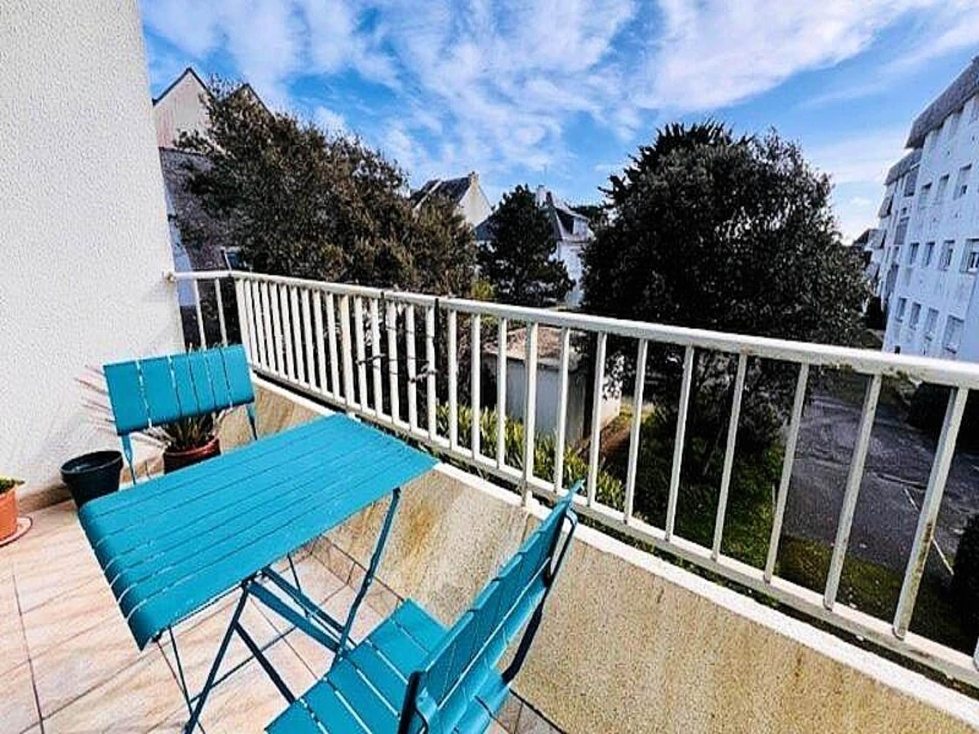 Licht appartement met balkon op zuiden, vlakbij het strand van Quiberon - foto 5