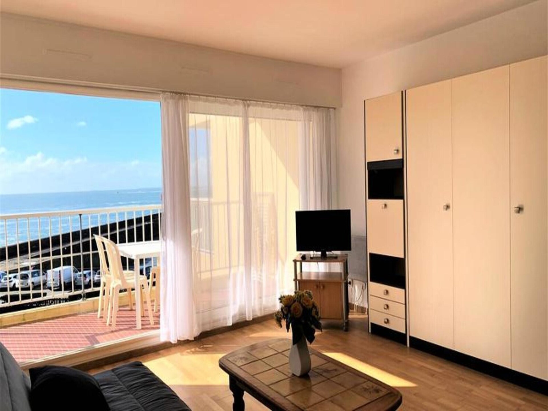 Studio met zeezicht en loggia op loopafstand van de kust in Quiberon - foto 7