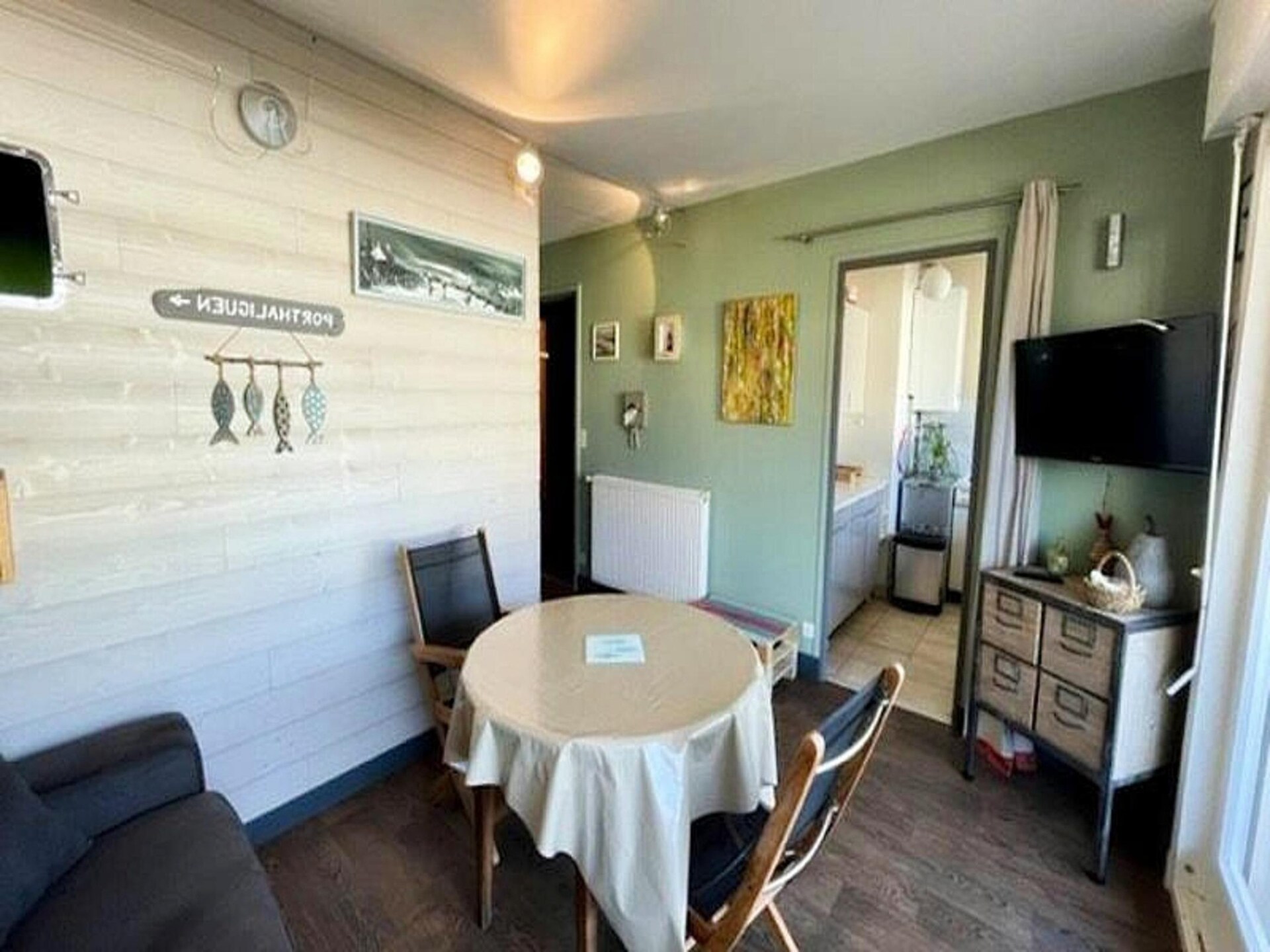 Studio met zeezicht in Quiberon, op 100 meter van het strand - foto 11