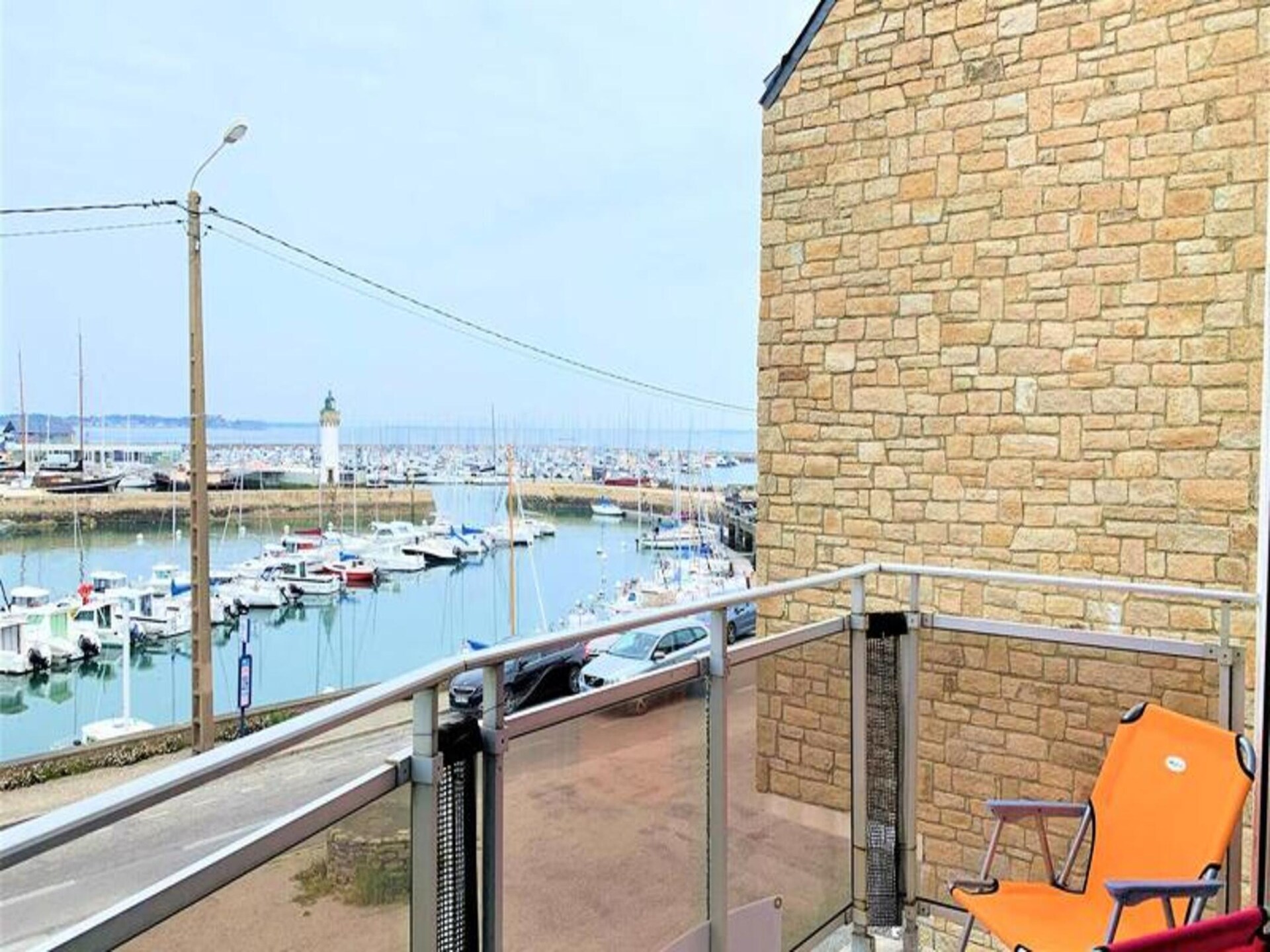Compacte studio met balkon en uitzicht op de oude haven van Port Haliguen - foto 18