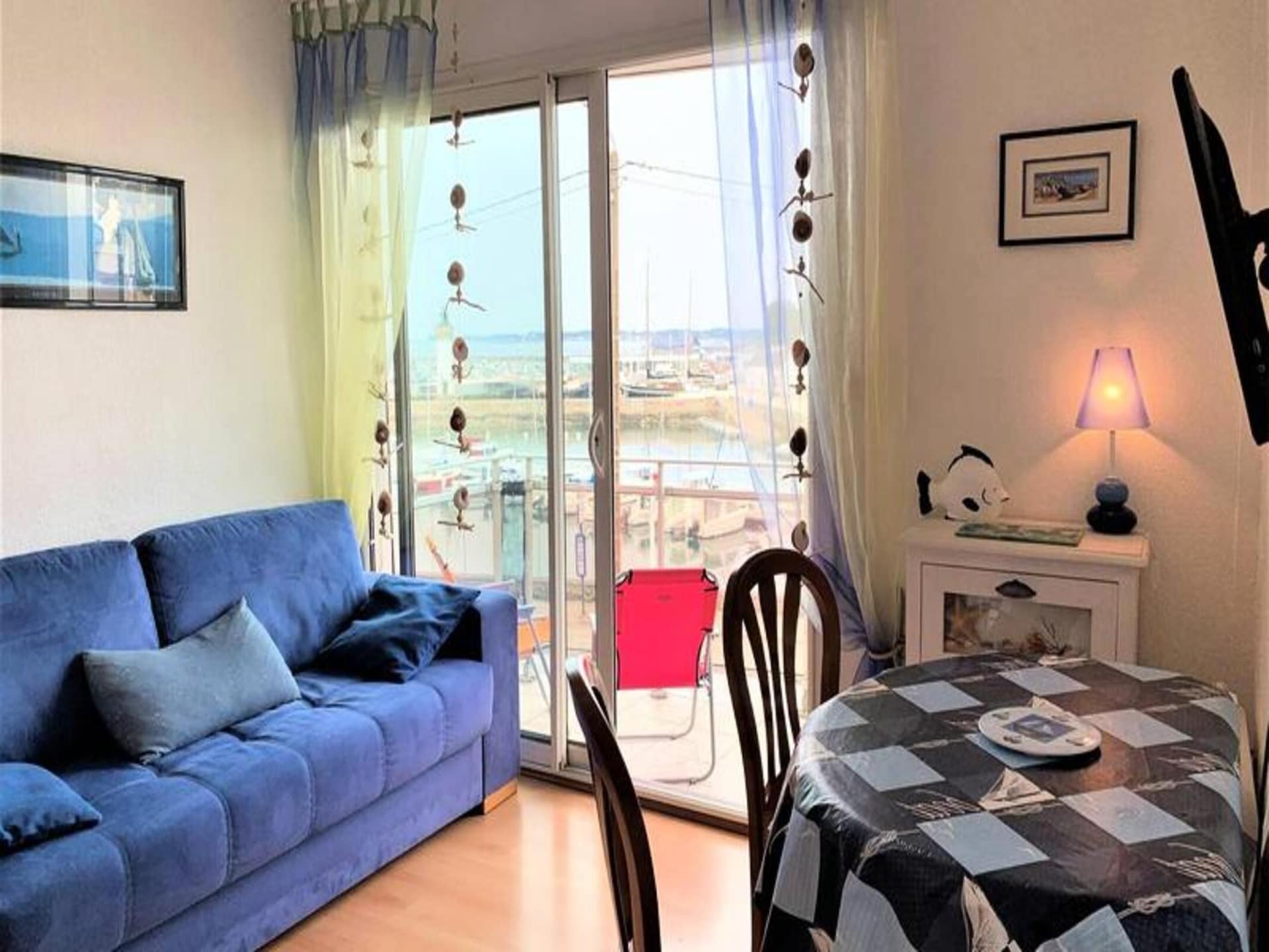 Compacte studio met balkon en uitzicht op de oude haven van Port Haliguen - foto 14