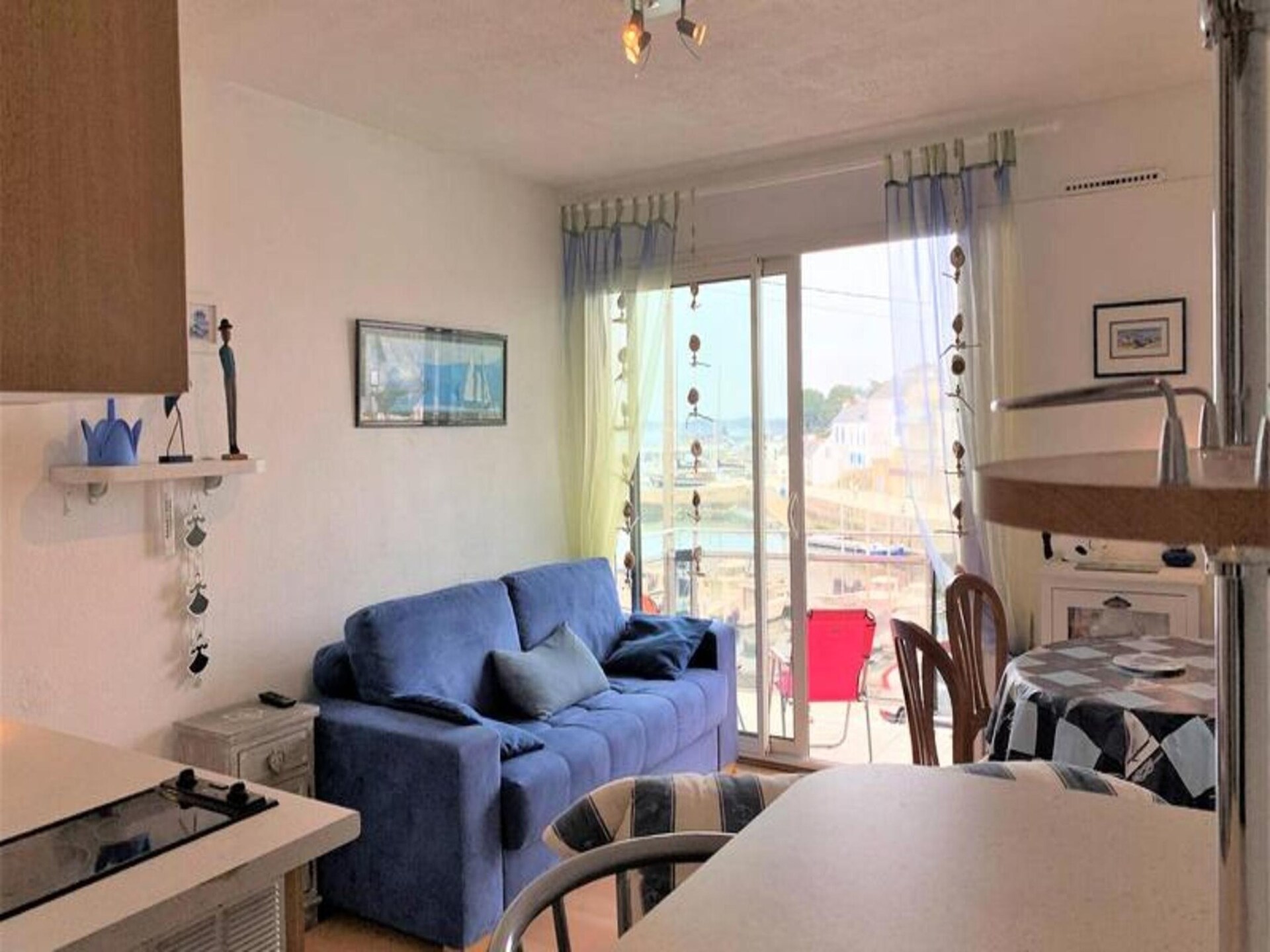 Compacte studio met balkon en uitzicht op de oude haven van Port Haliguen - foto 11