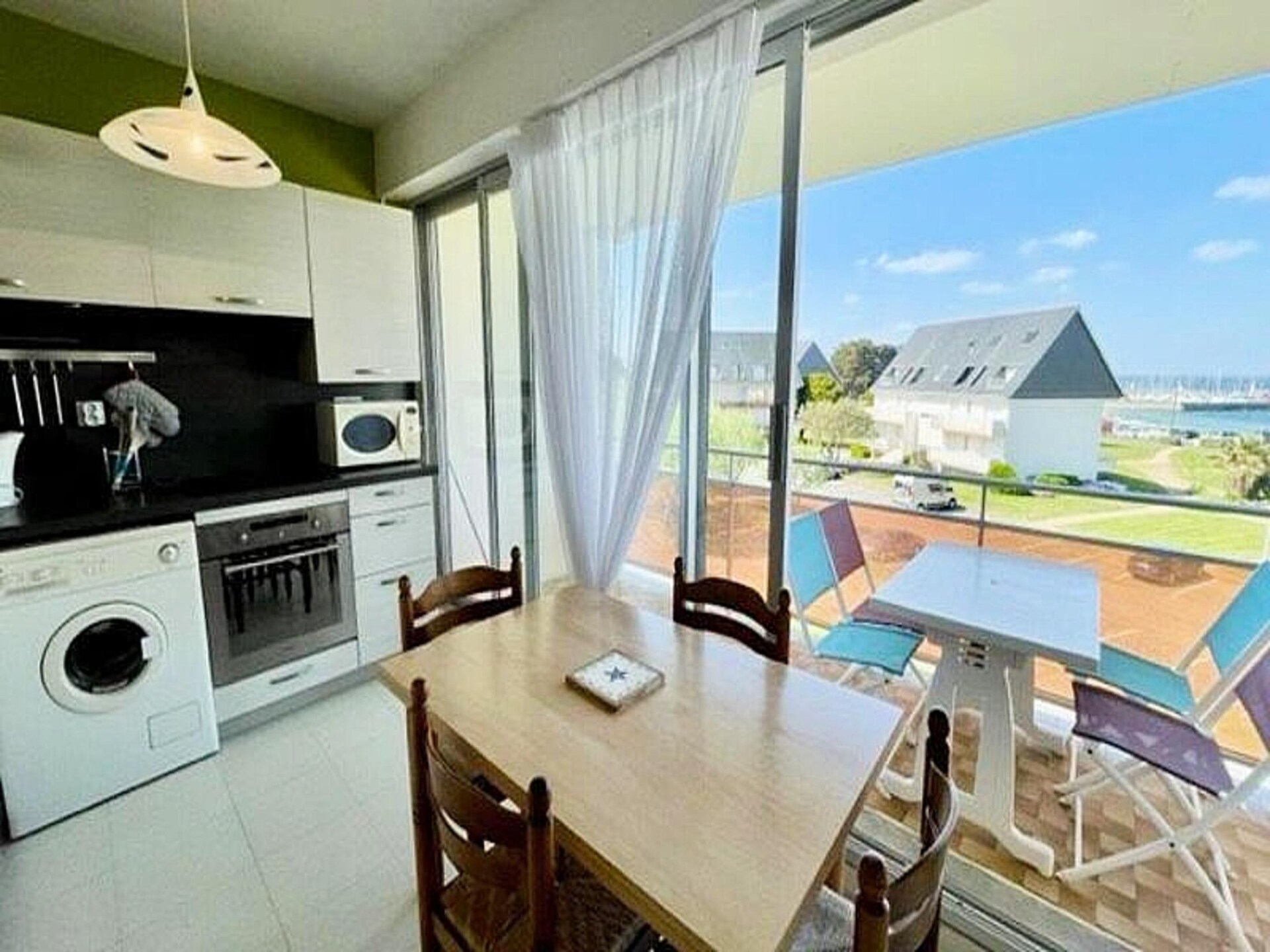 Gezellig studio-appartement met zeezicht in Quiberon, vlakbij het strand - foto 2