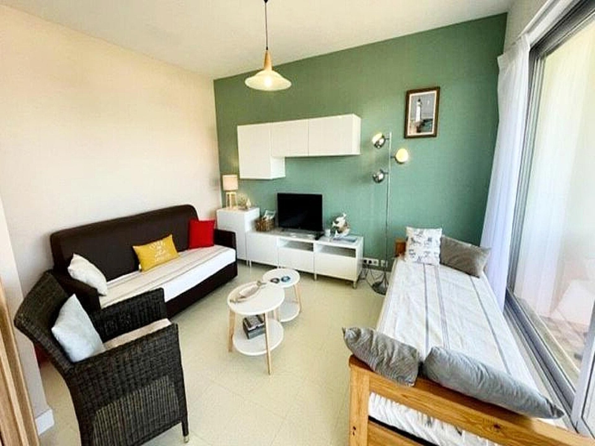 Gezellig studio-appartement met zeezicht in Quiberon, vlakbij het strand - foto 9