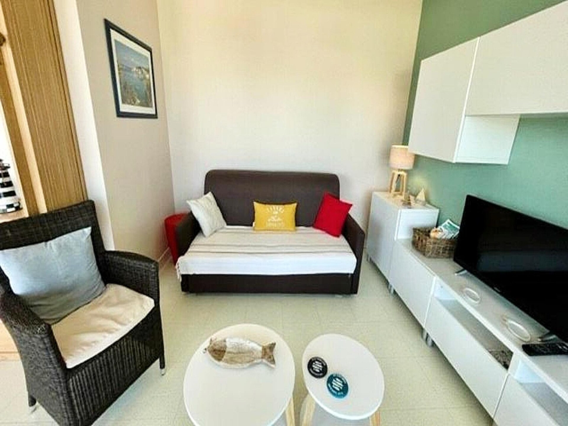 Gezellig studio-appartement met zeezicht in Quiberon, vlakbij het strand - foto 12