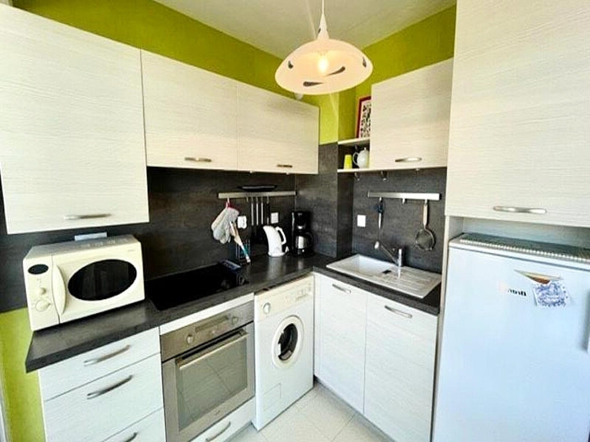 Gezellig studio-appartement met zeezicht in Quiberon, vlakbij het strand - foto 14