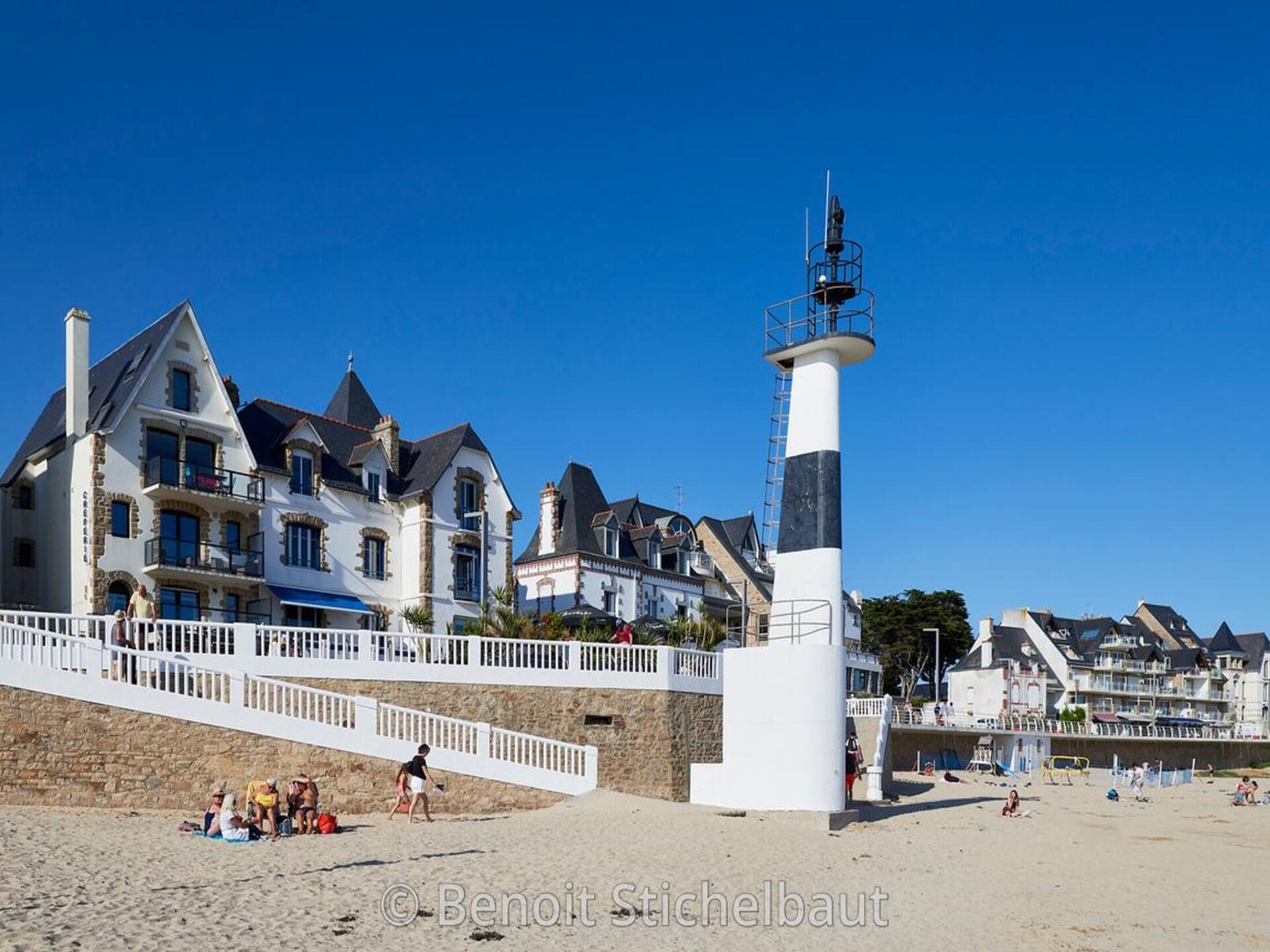 Gezellig studio-appartement met zeezicht in Quiberon, vlakbij het strand - foto 23