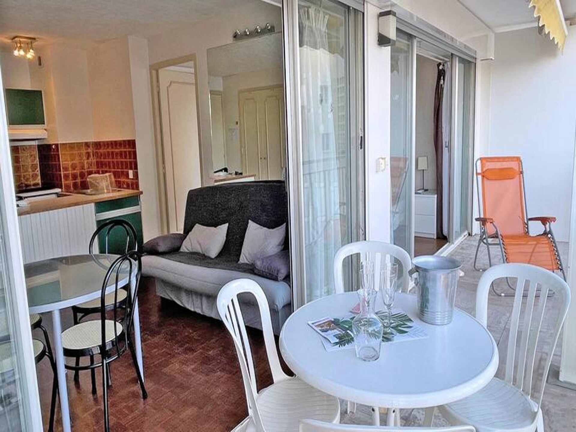 Appartement met zeezicht in Sainte-Maxime, vlakbij strand en centrum - foto 16