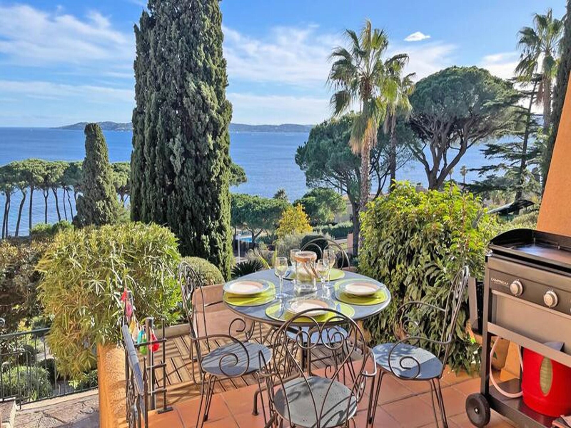 Studio met adembenemend zeezicht en privéstrand in Sainte-Maxime - foto 20