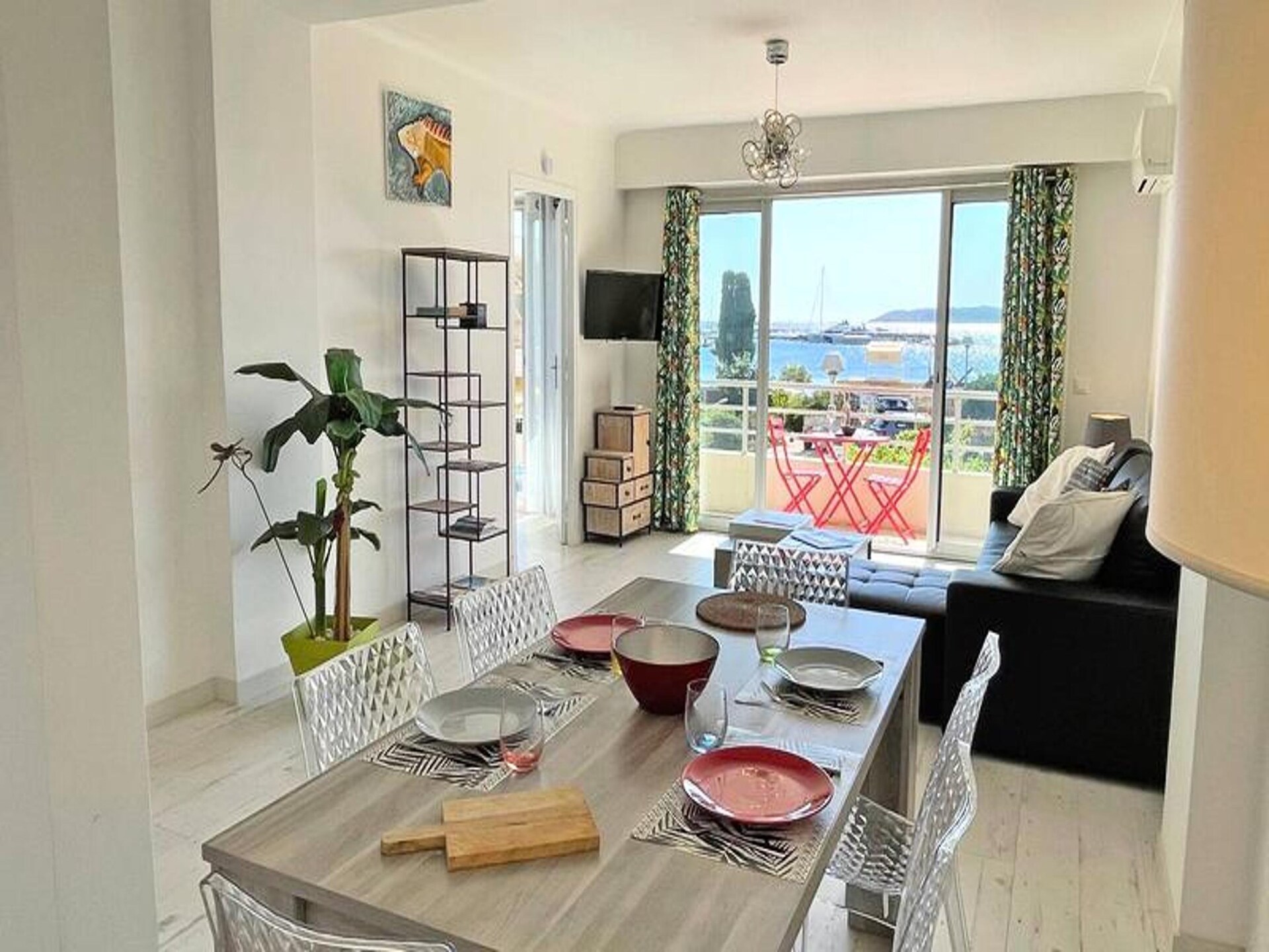 Modern appartement met zeezicht in Sainte-Maxime, vlakbij strand en centrum - foto 4