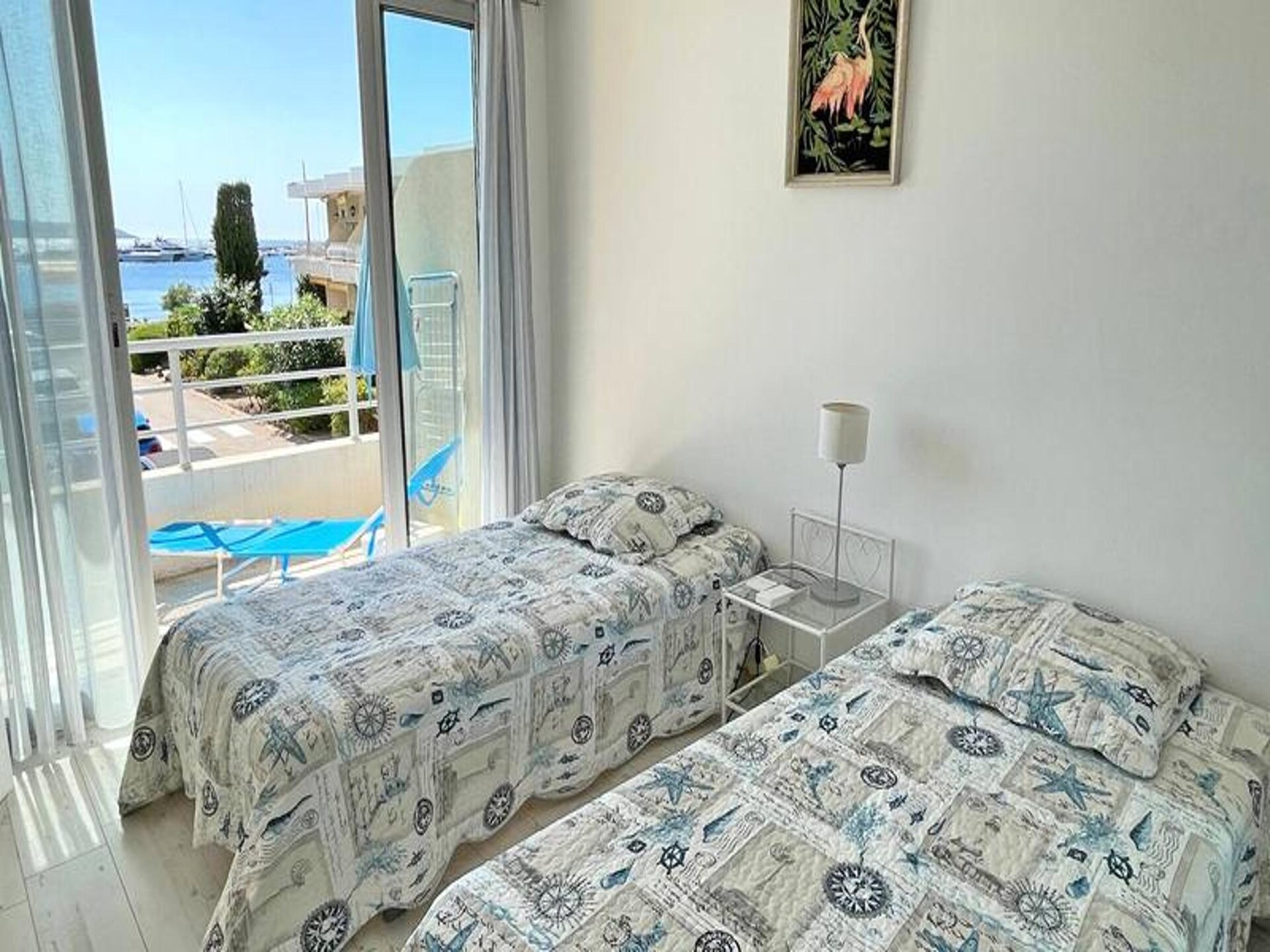 Modern appartement met zeezicht in Sainte-Maxime, vlakbij strand en centrum - foto 16
